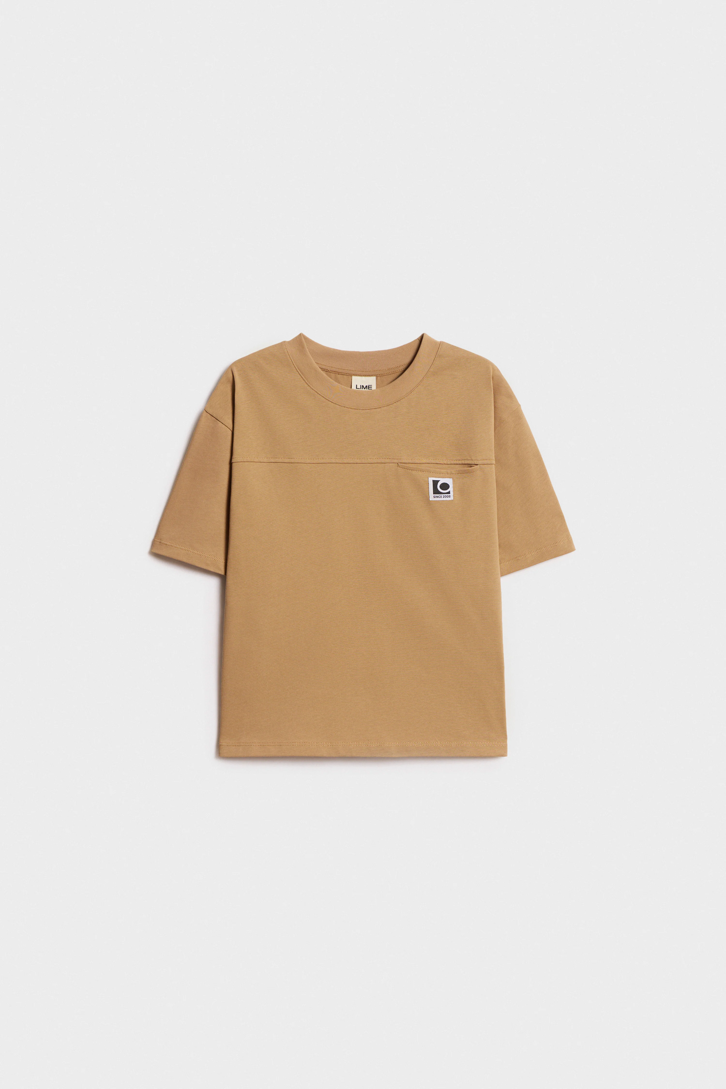 COTTON T-SHIRT WITH POCKET - Image 4