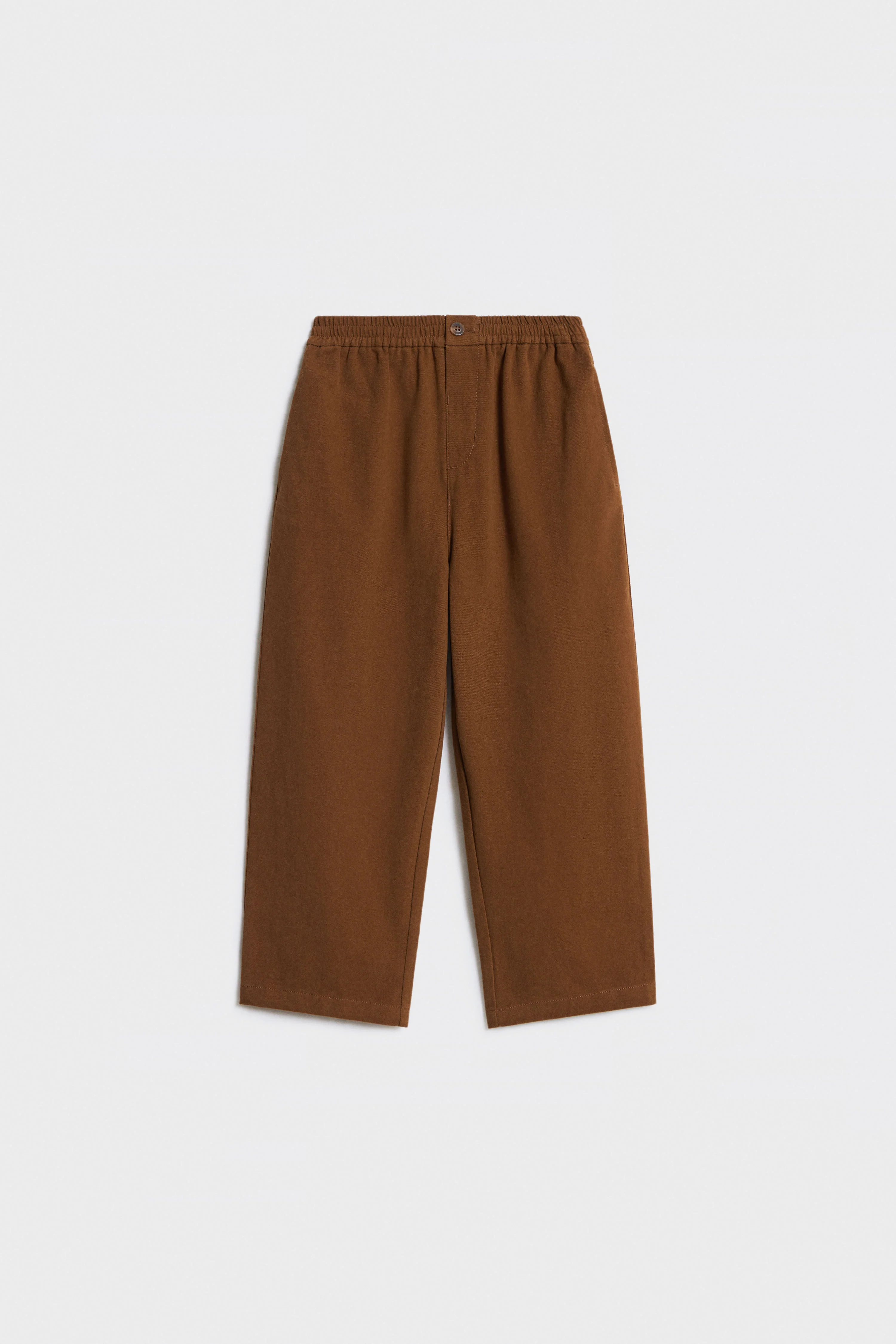 COTTON TWILL TROUSERS - Image 3