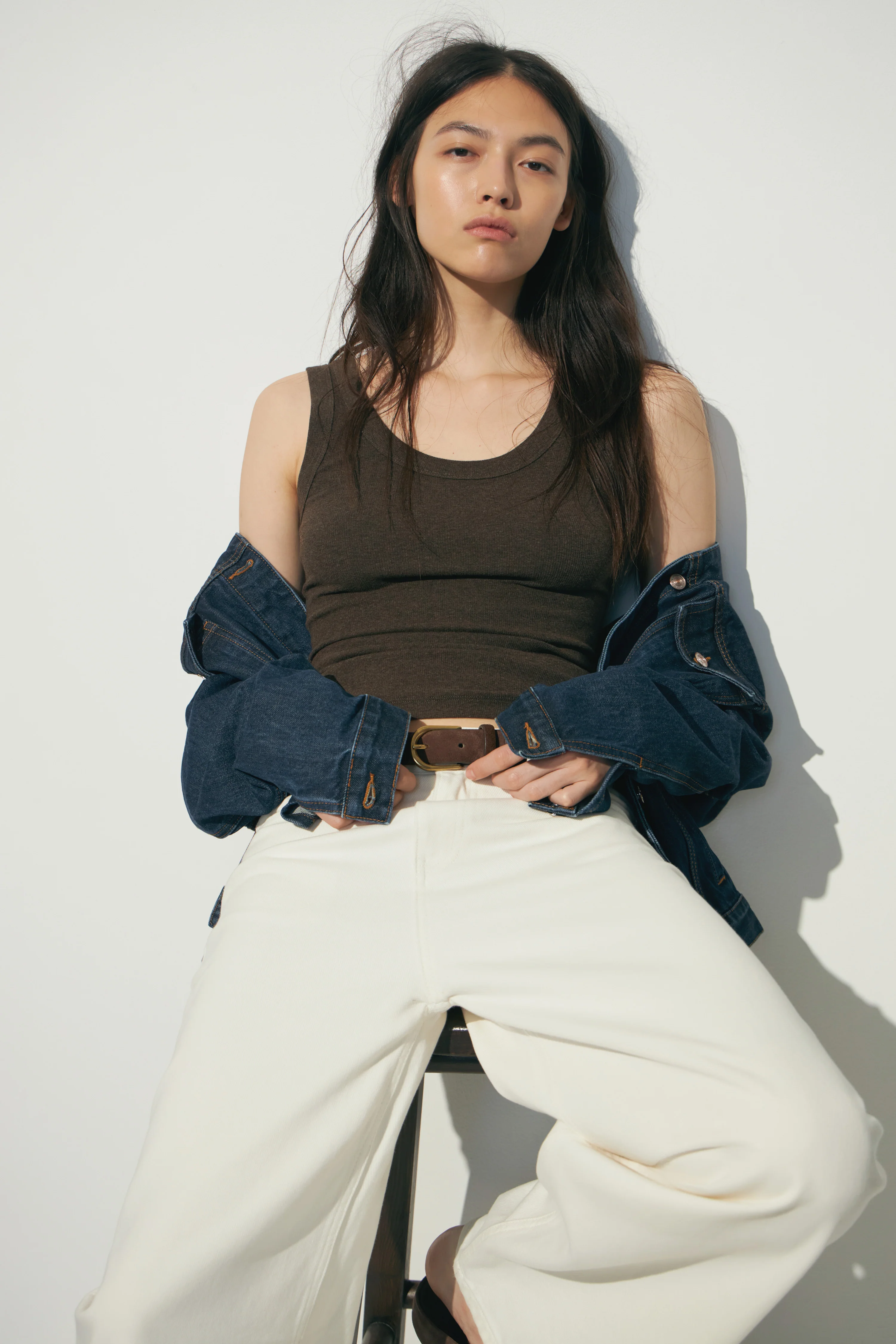 COTTON-VISCOSE TANK TOP - Image 4