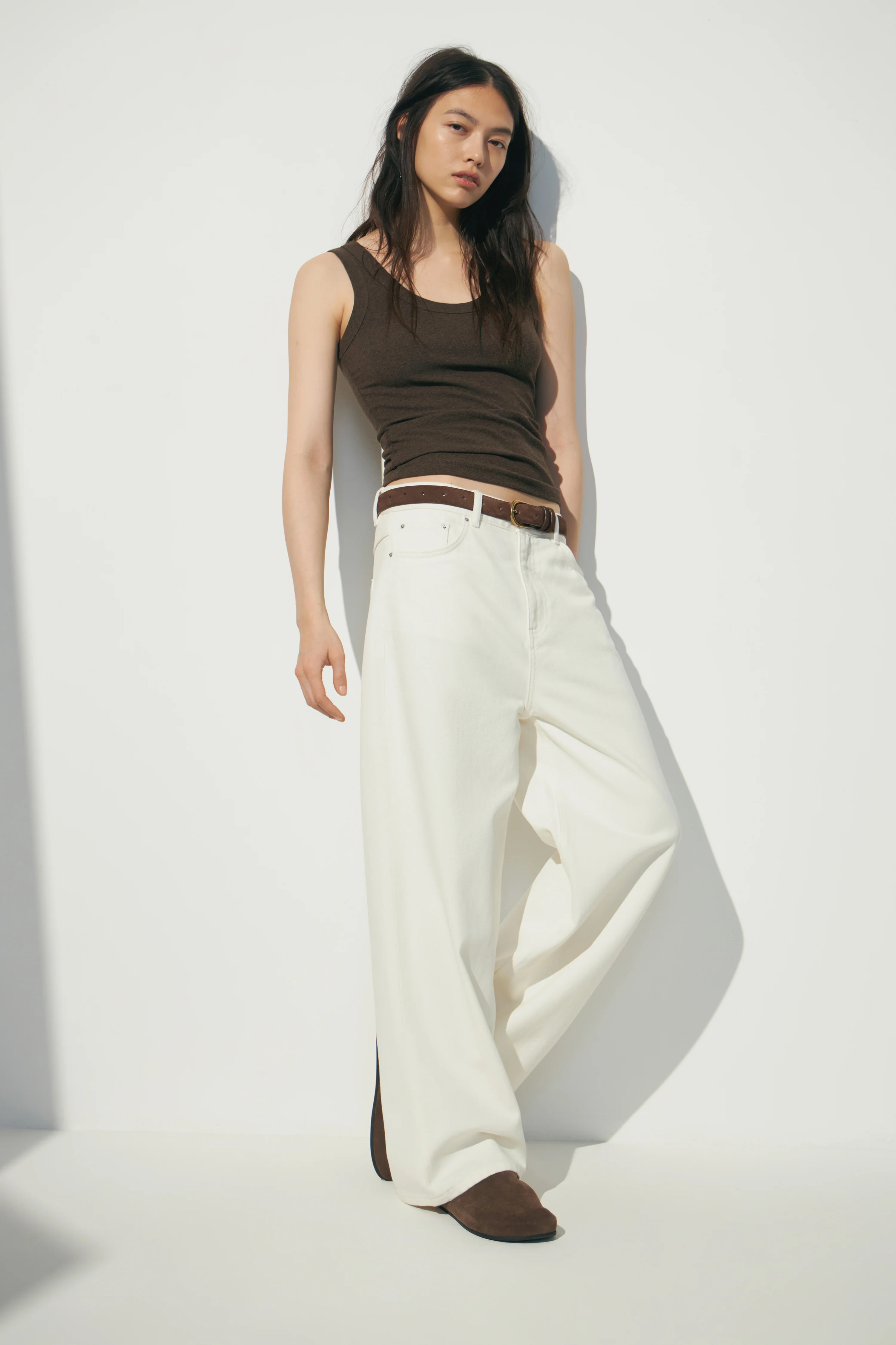 COTTON-VISCOSE TANK TOP - Image 5
