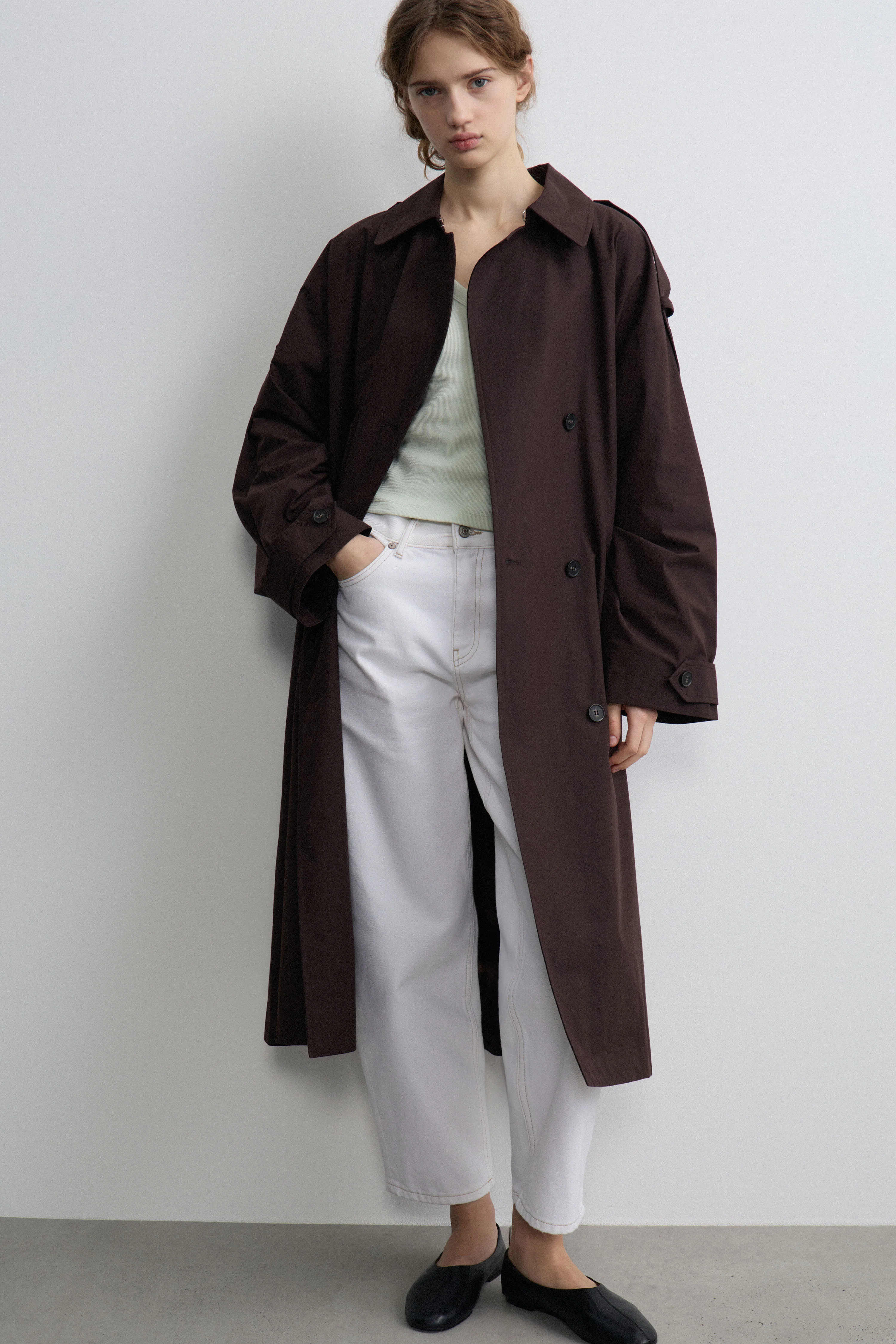 COTTON-VISCOSE TOP - Image 2