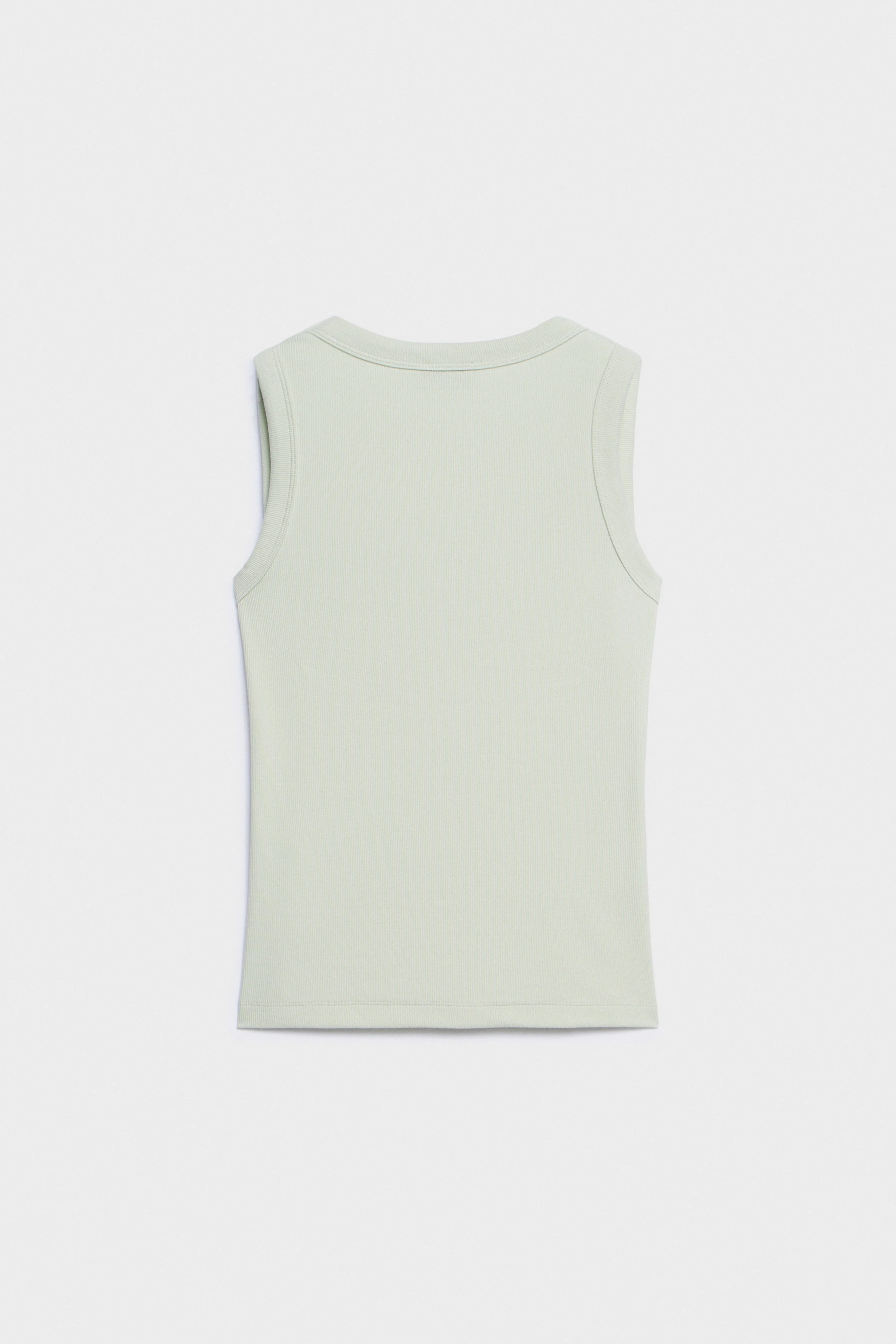 COTTON-VISCOSE TOP - Image 5
