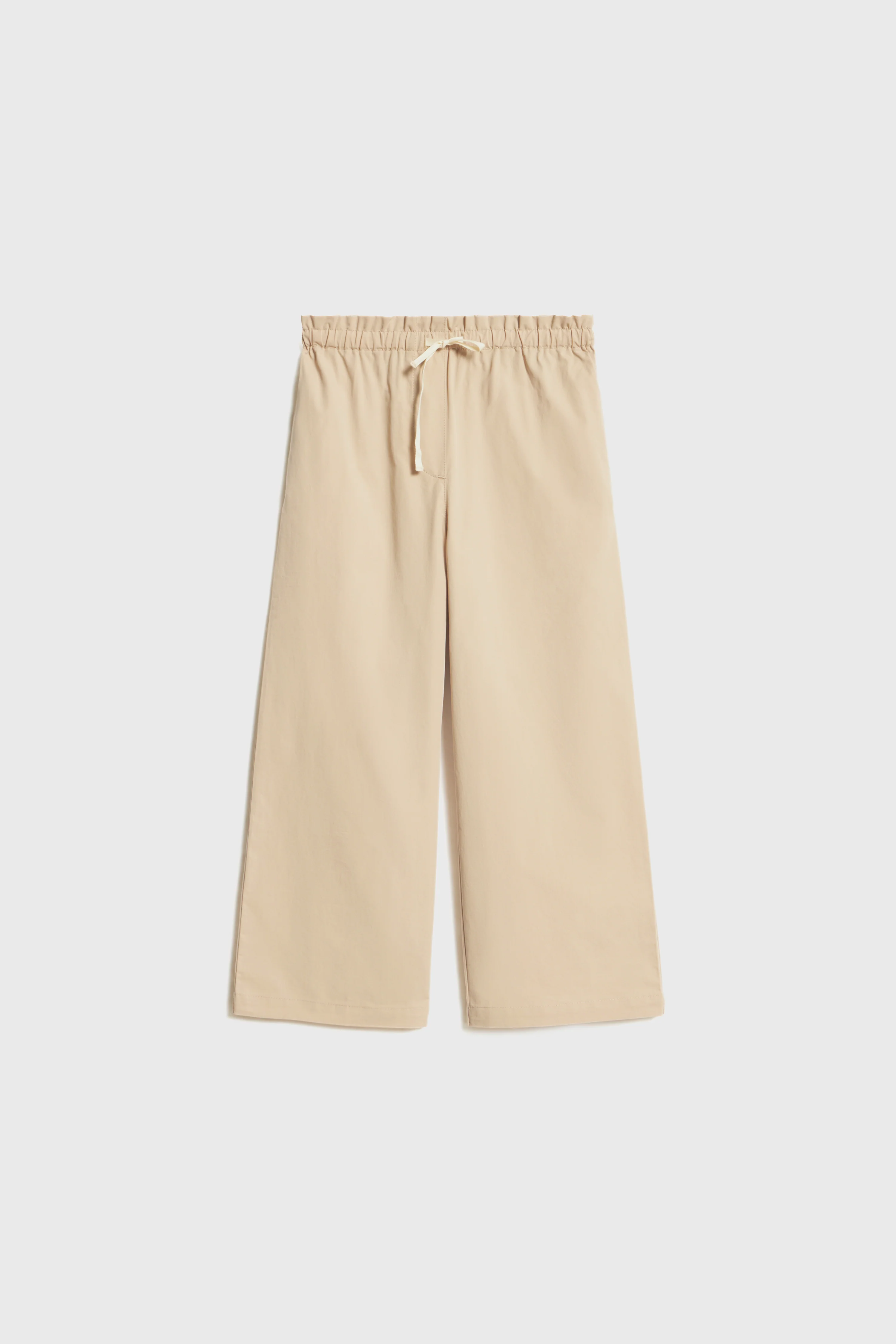COTTON WIDE LEG TROUSERS - Image 4