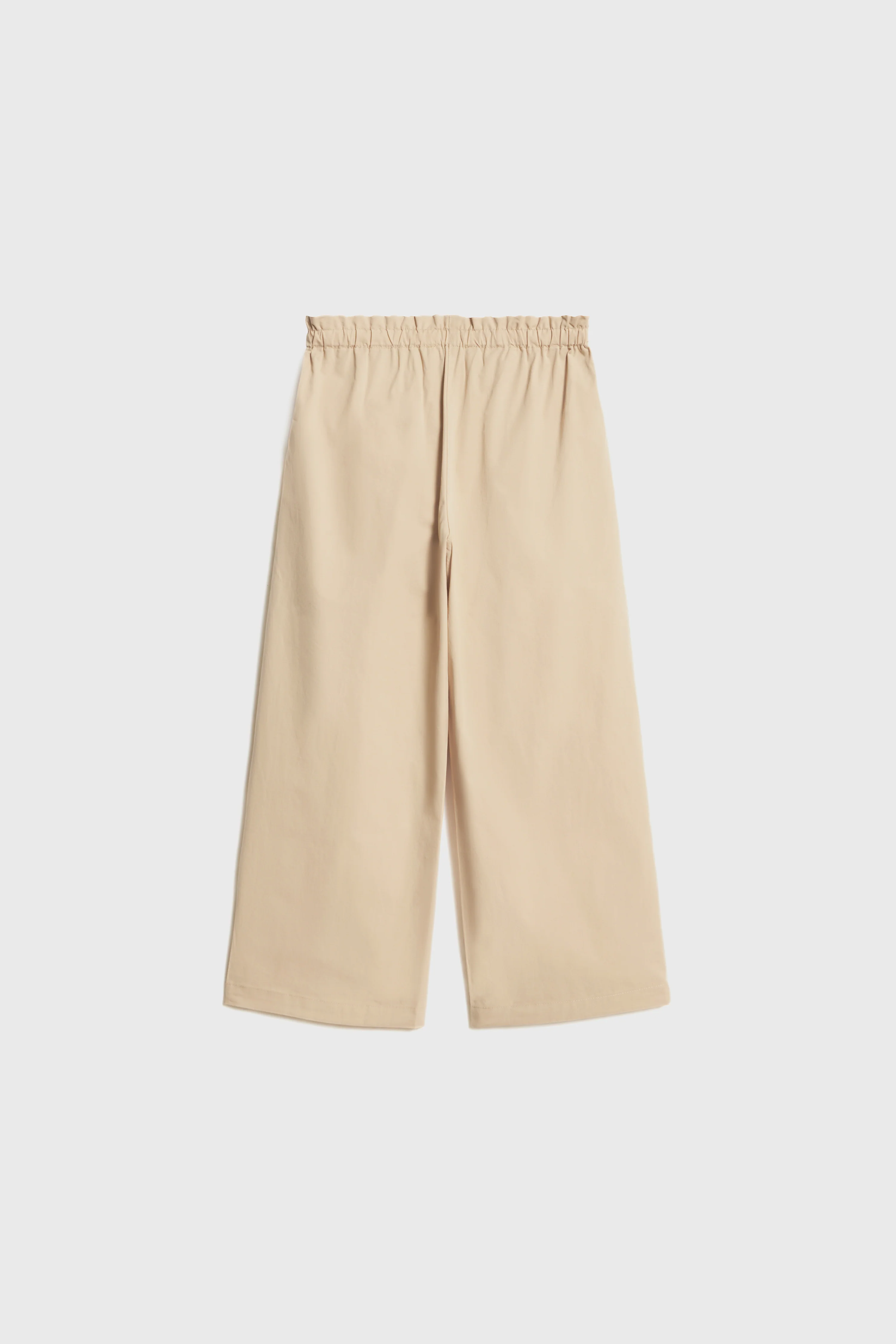 COTTON WIDE LEG TROUSERS - Image 5