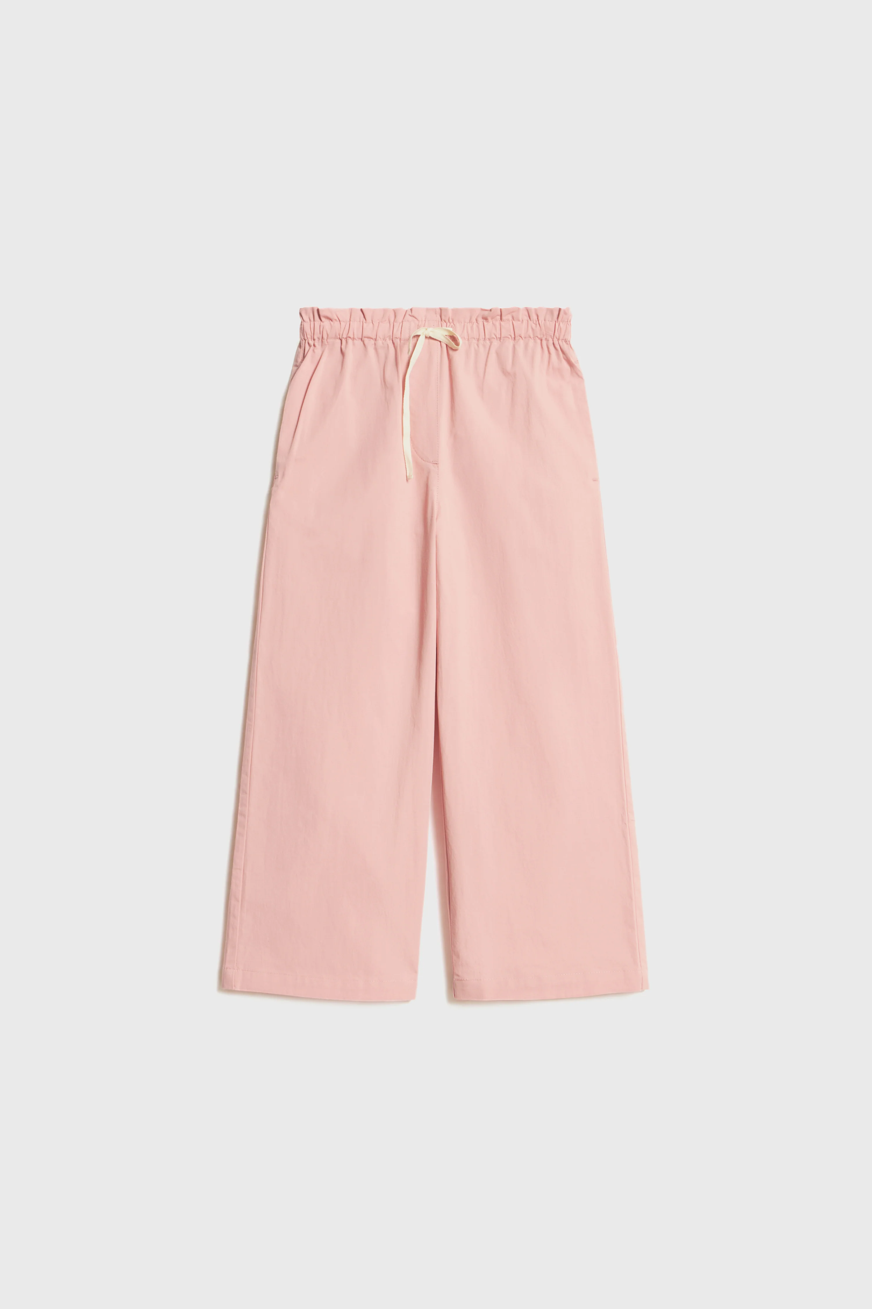 COTTON WIDE LEG TROUSERS - Image 5