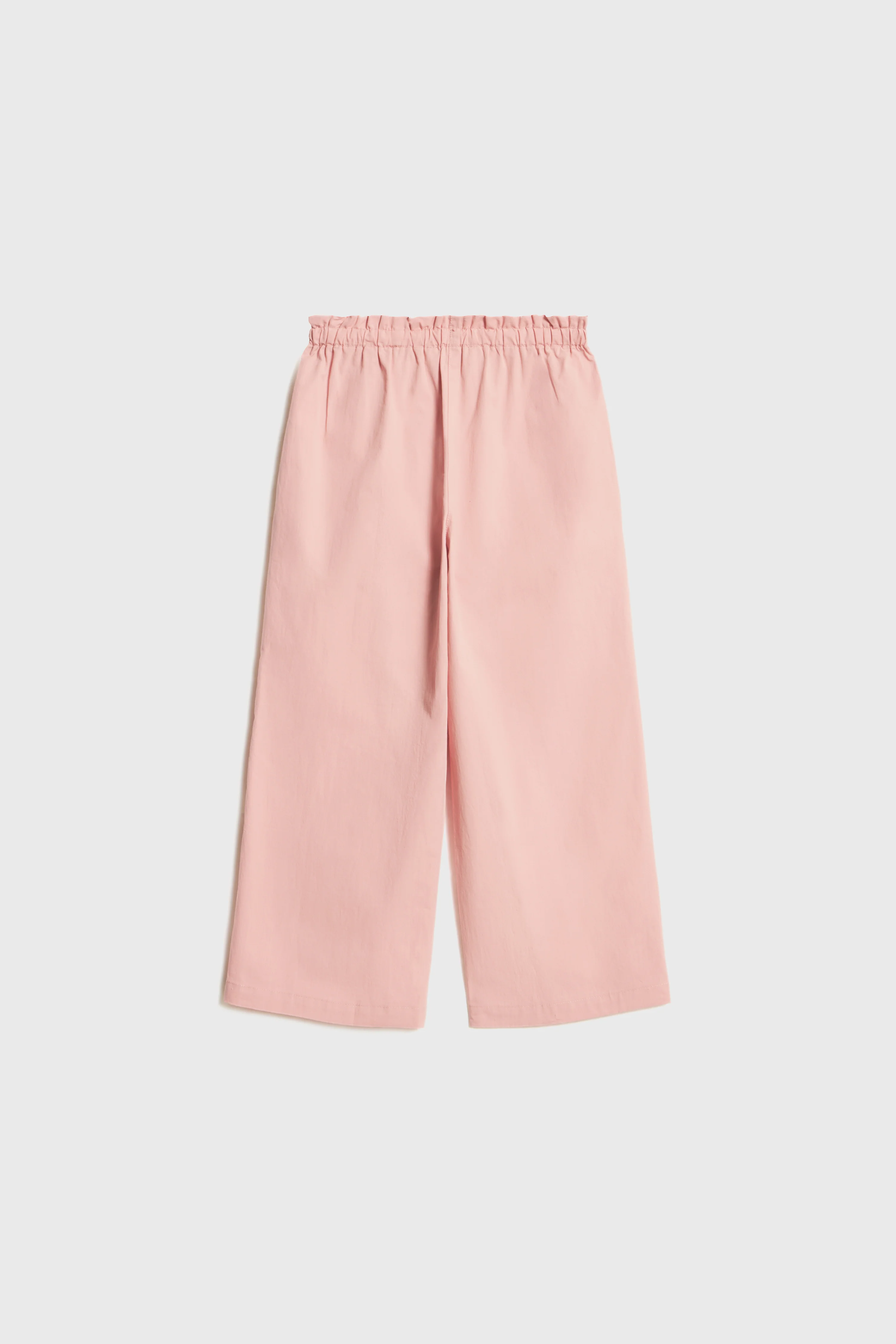 COTTON WIDE LEG TROUSERS - Image 6