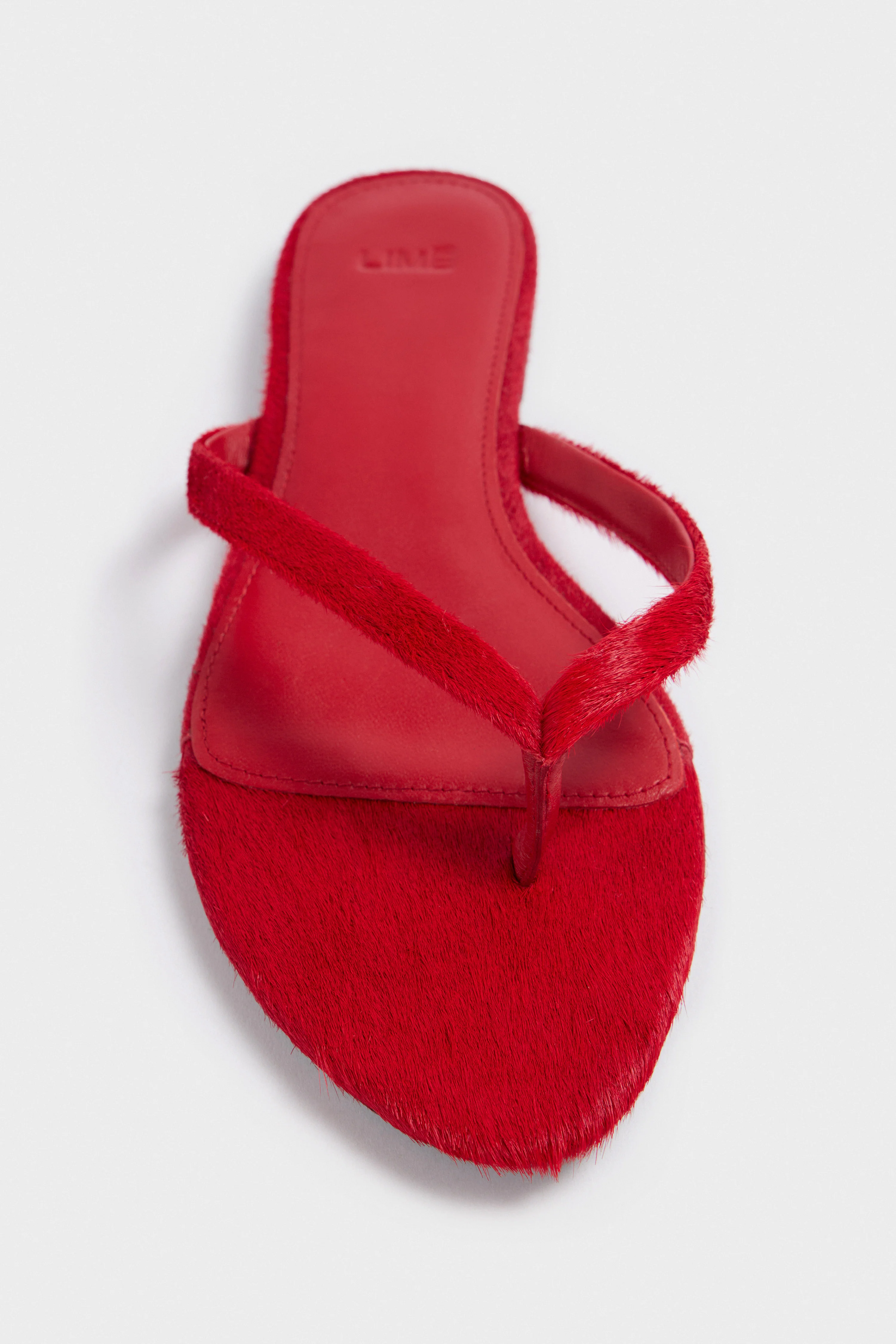 COW FURSKIN FLIP-FLOPS - Image 5