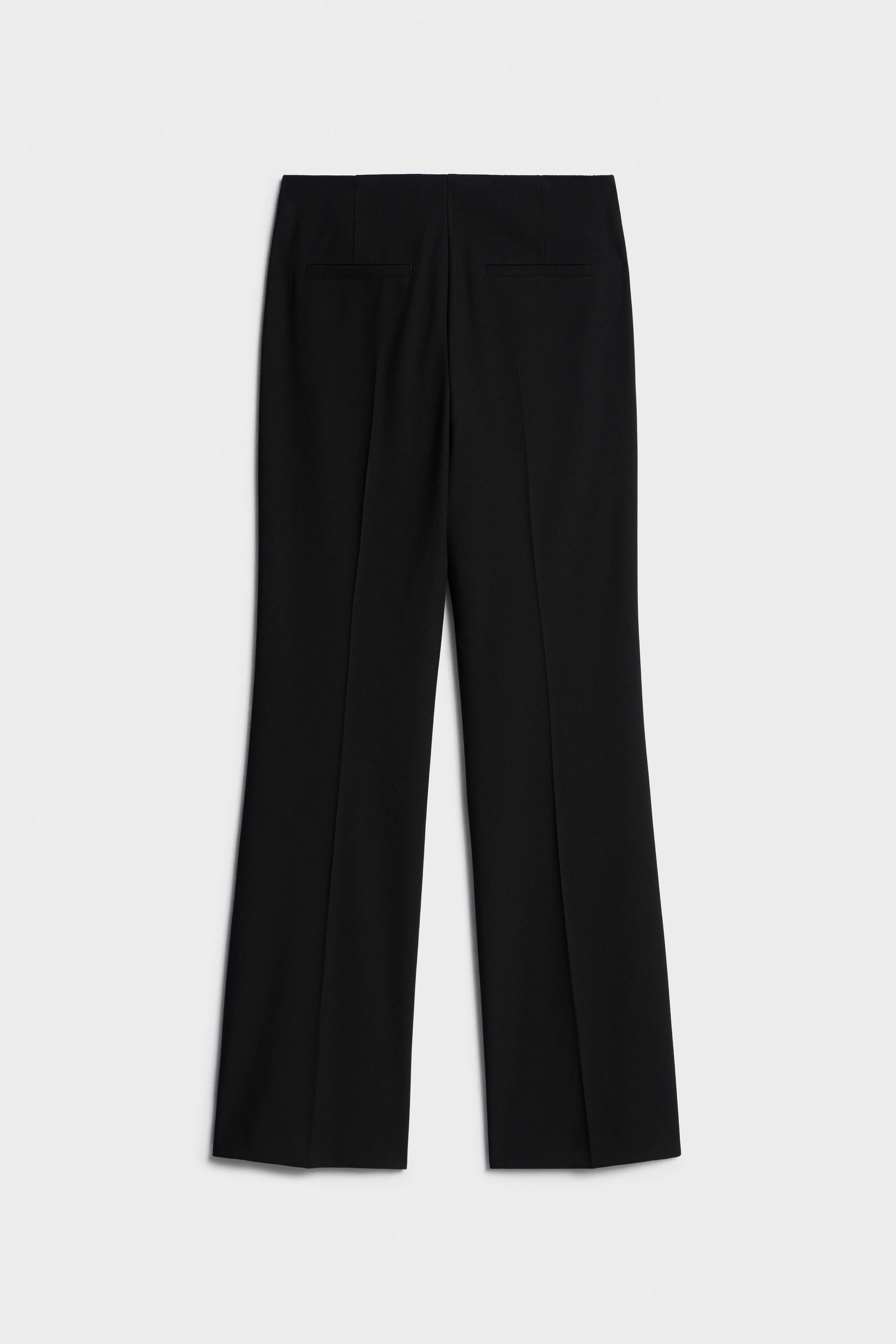 CREASED FLARE TROUSERS - Image 7