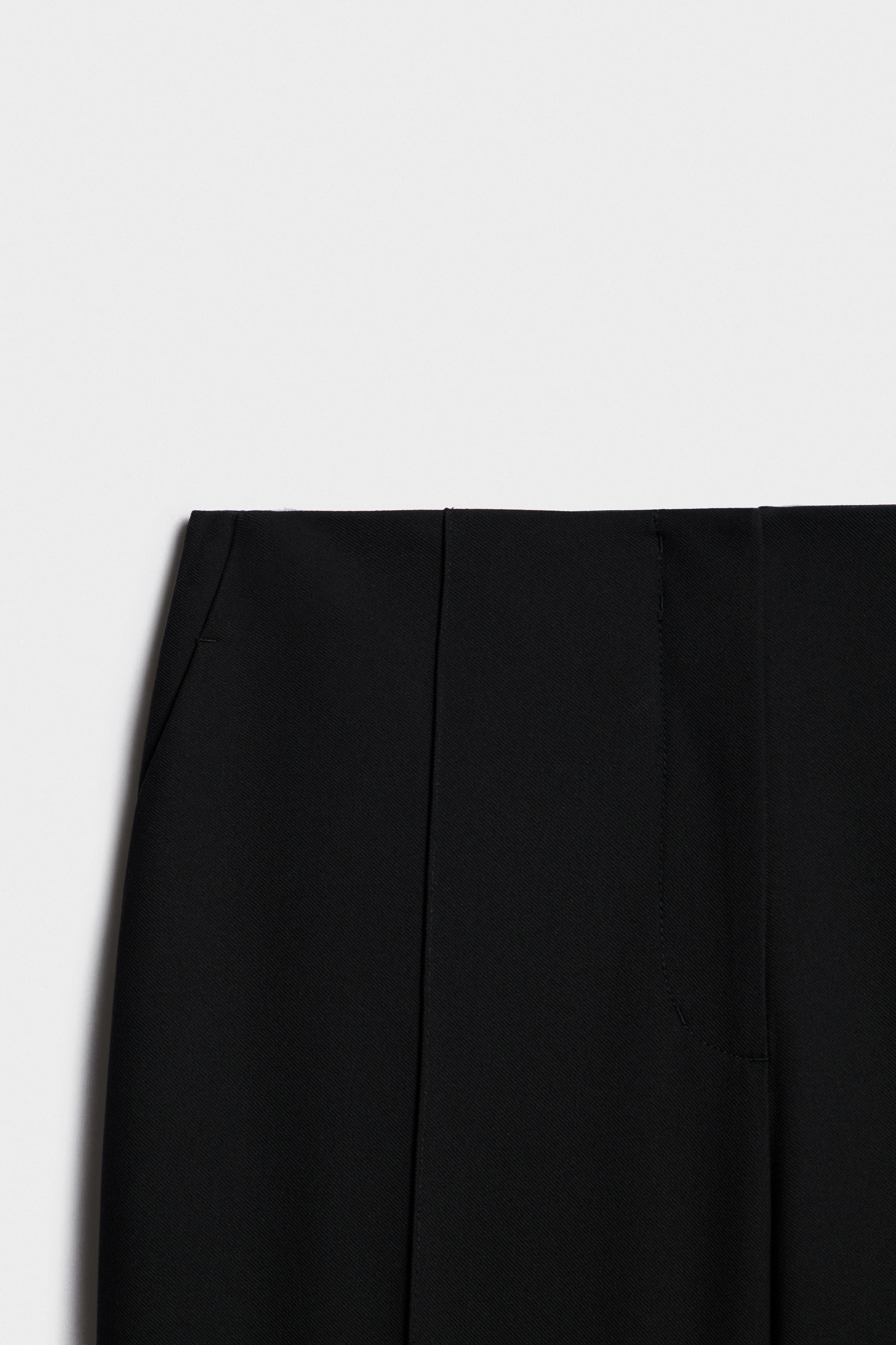CREASED FLARE TROUSERS - Image 8