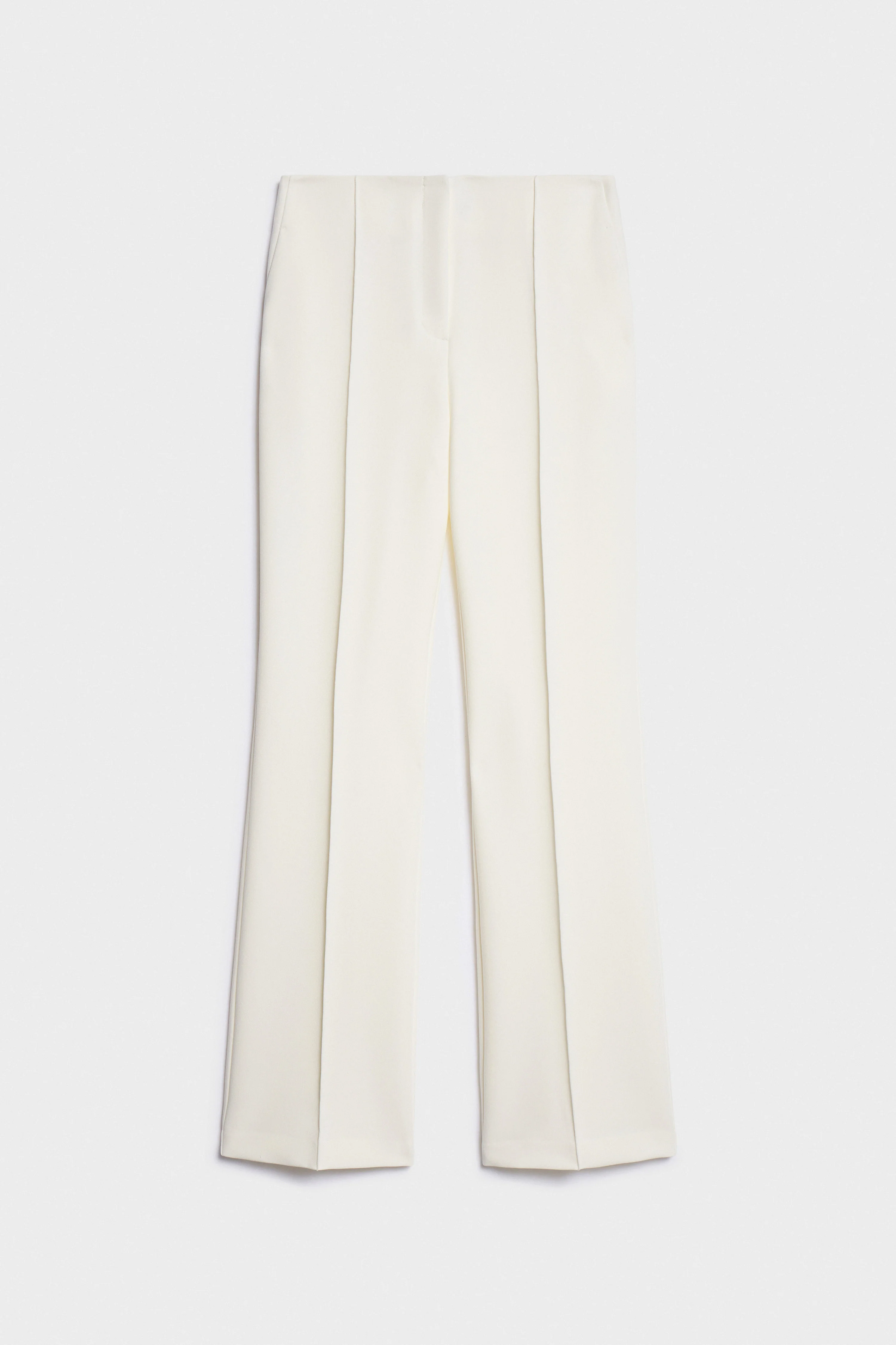 CREASED FLARE TROUSERS - Image 4