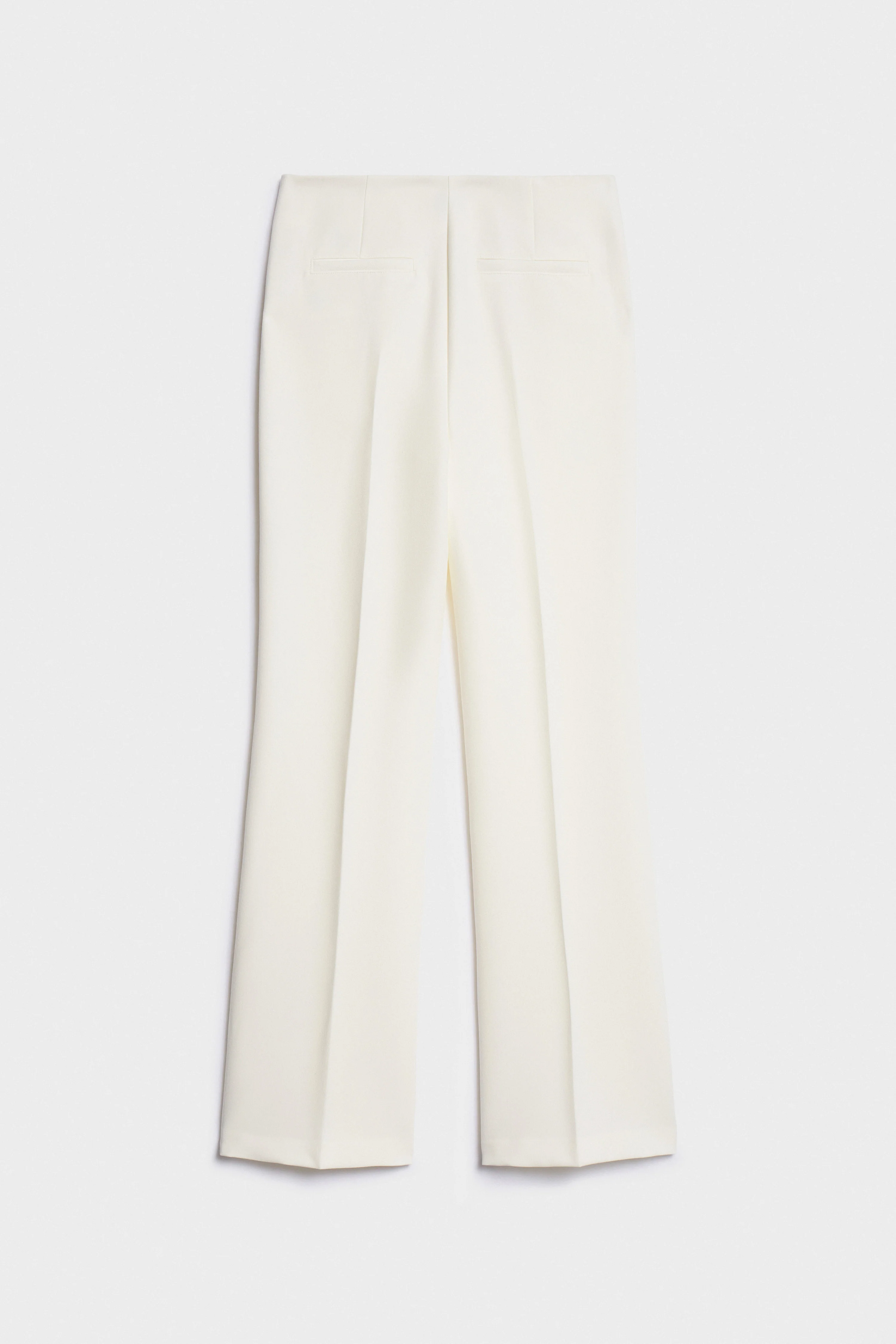 CREASED FLARE TROUSERS - Image 5