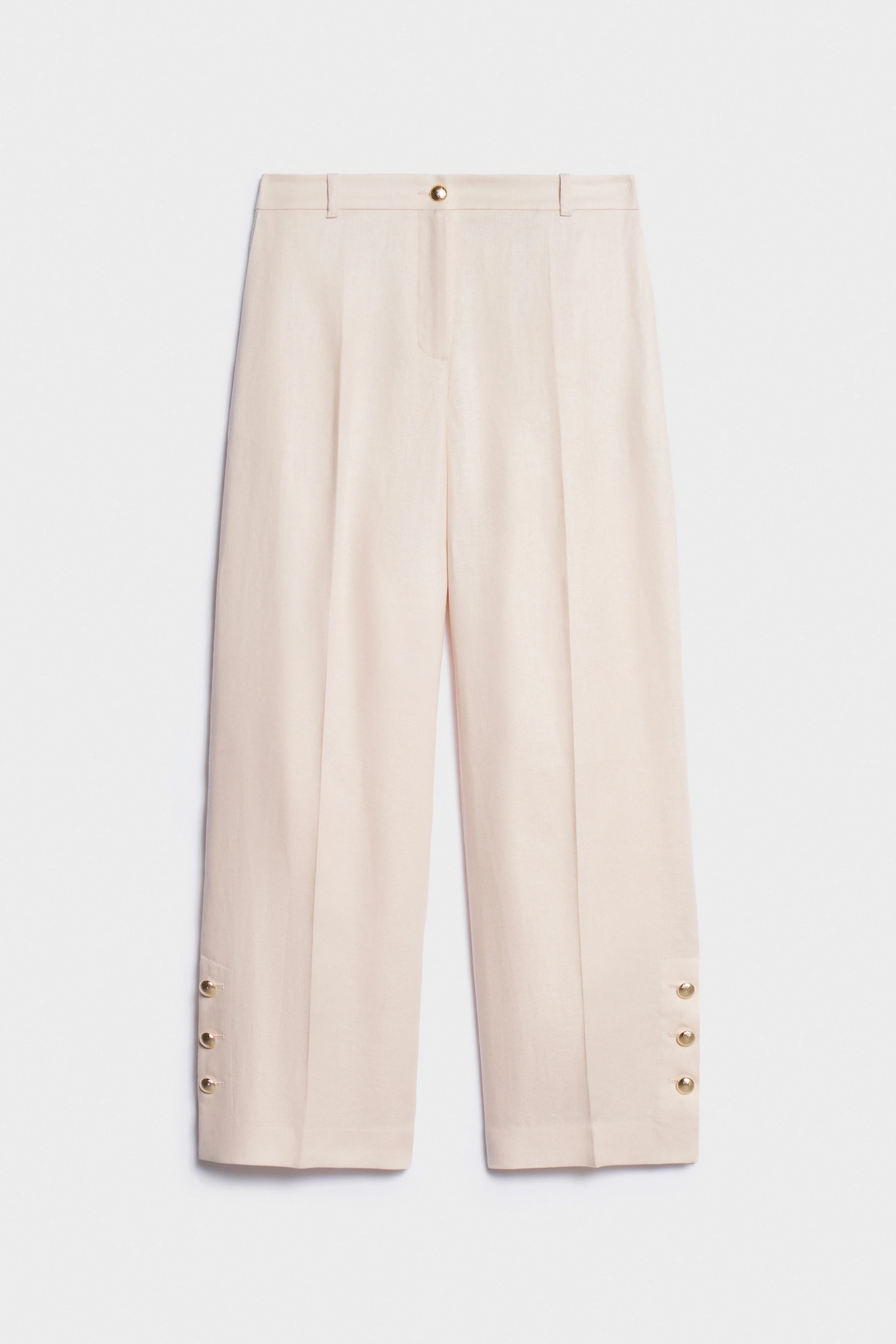 CREASED LINEN TROUSERS - Image 5
