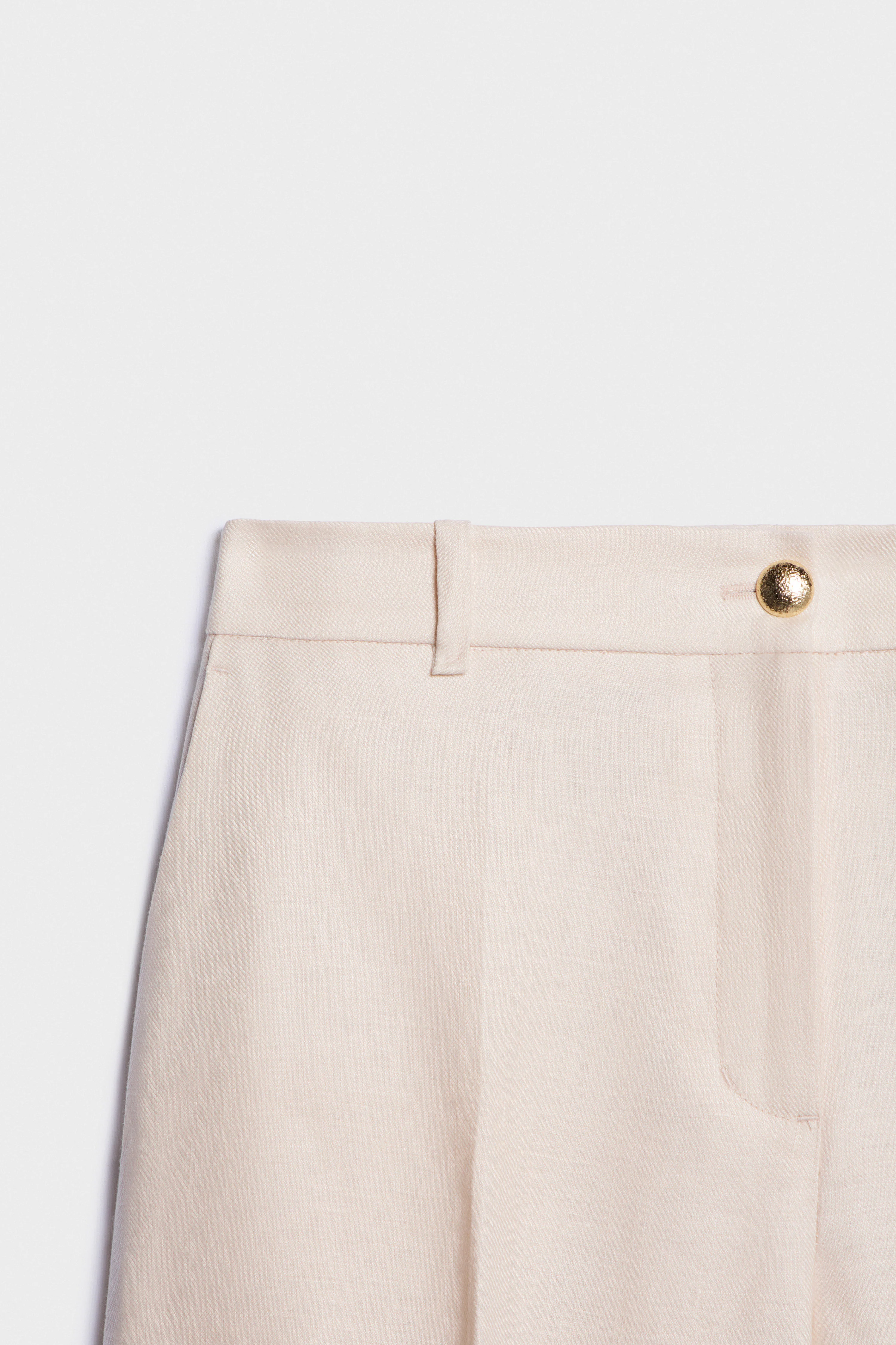 CREASED LINEN TROUSERS - Image 7