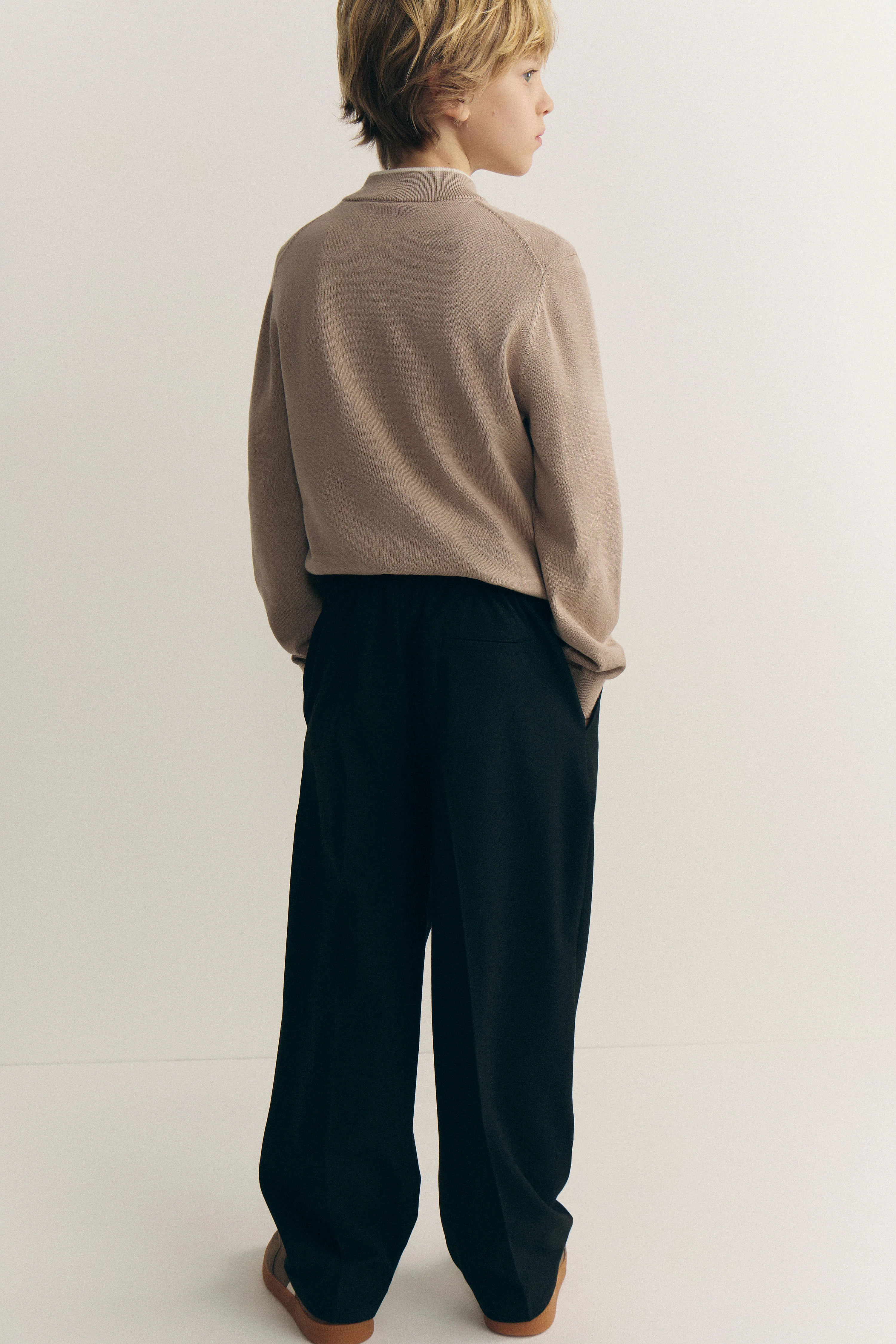 CREASED LOOSE-FIT TROUSERS - Image 3