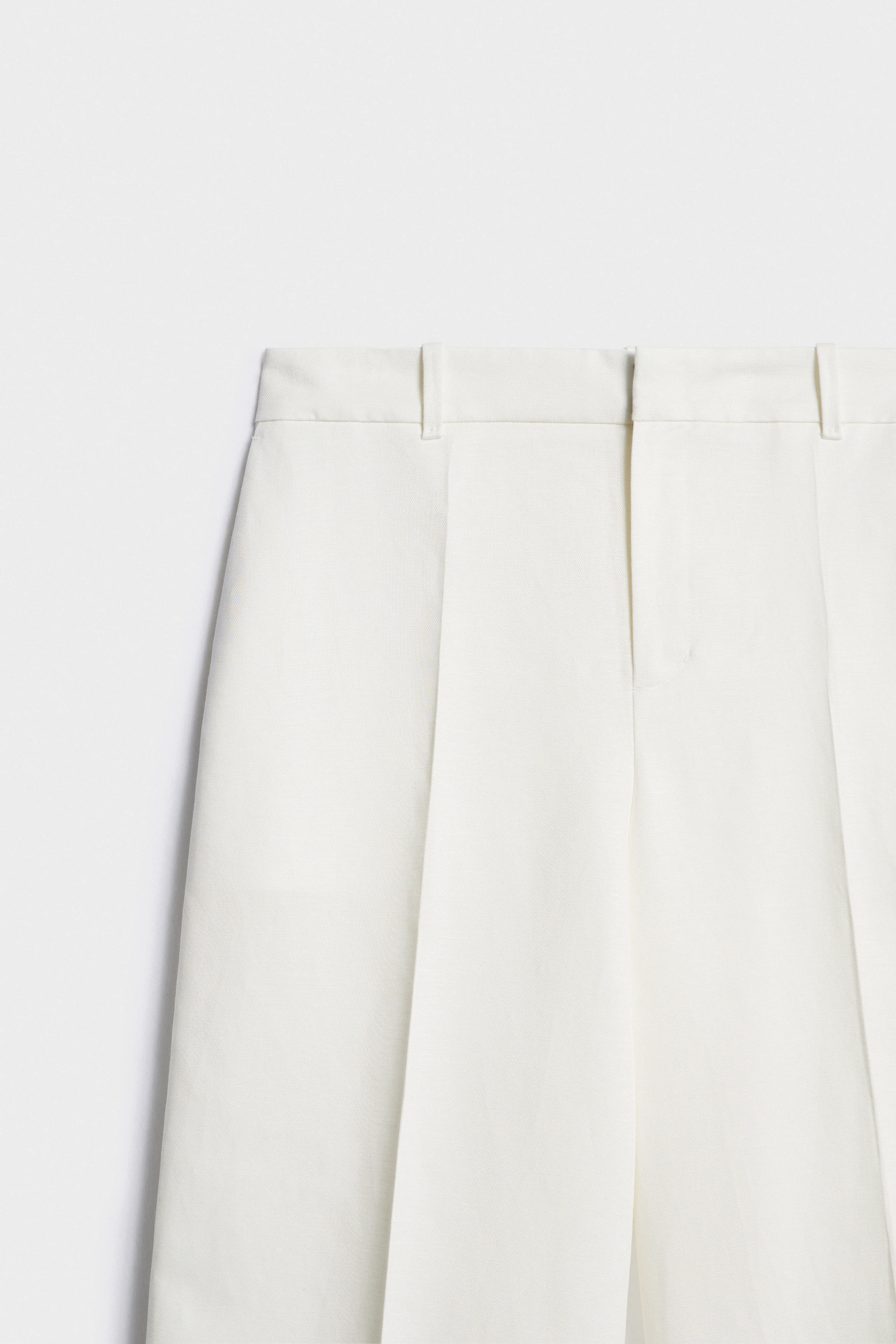 CREASED LYOCELL-LINEN BERMUDA SHORTS - Image 6