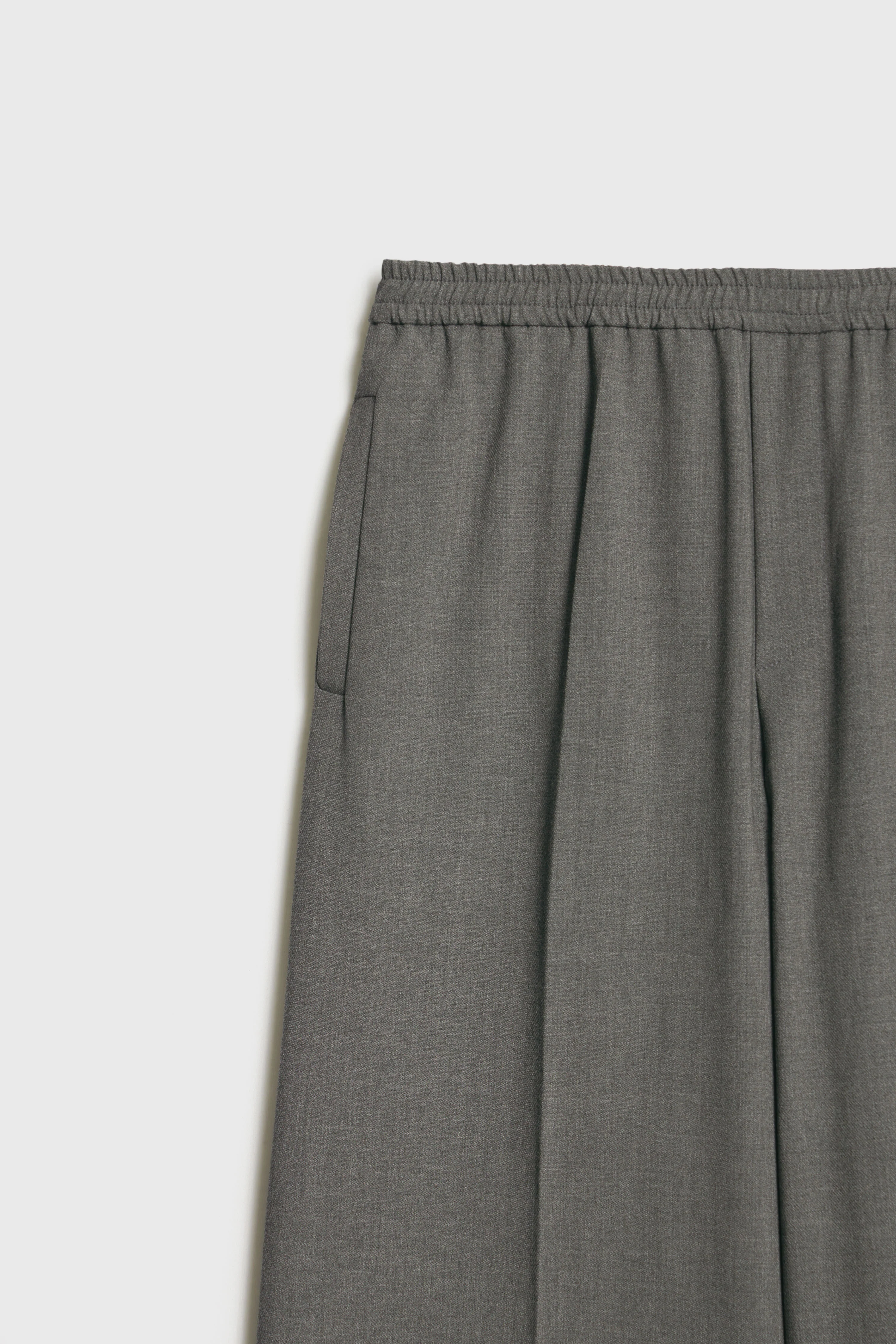 CREASED STRAIGHT FIT TROUSERS - Image 3