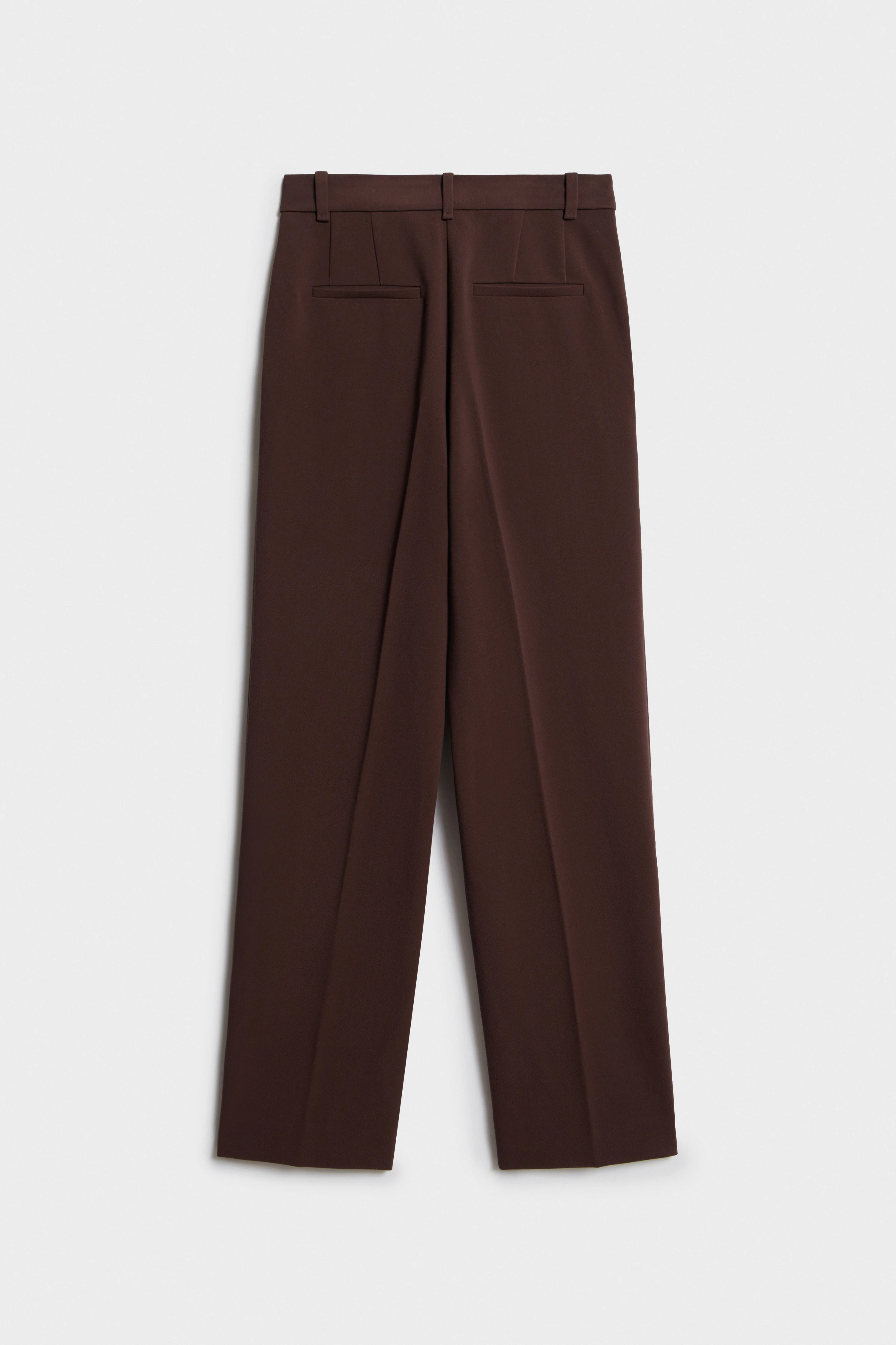 CREASED STRAIGHT FIT TROUSERS - Image 6