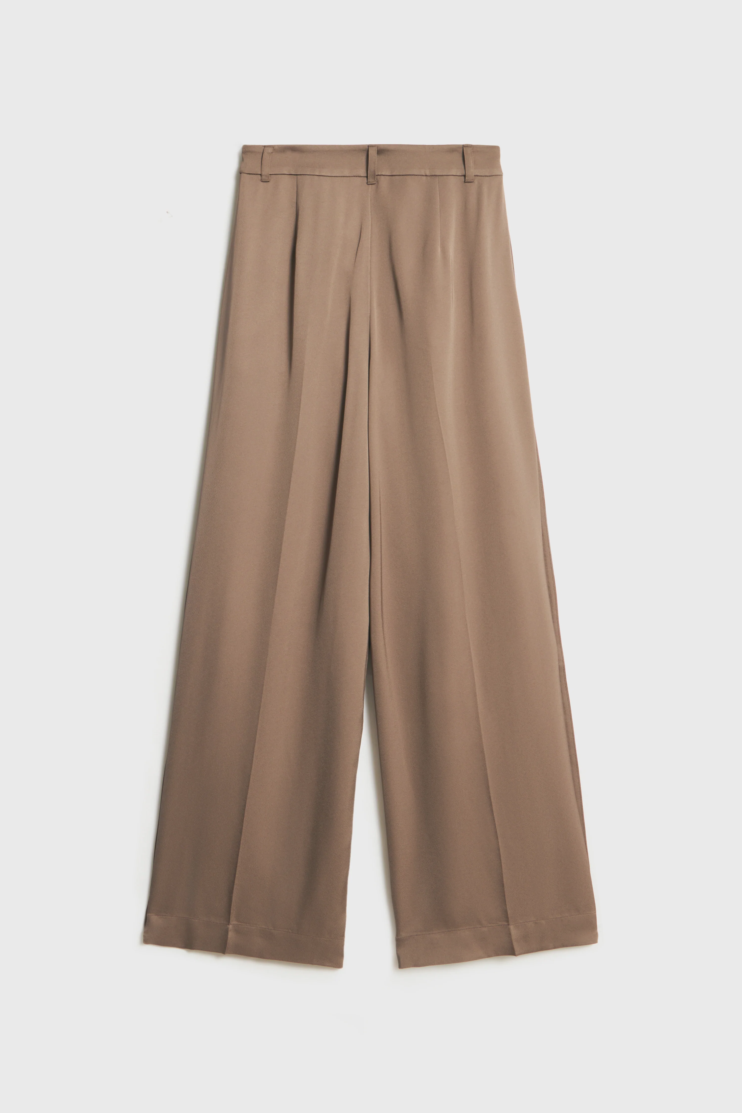 CREASED WIDE-LEG TROUSERS - Image 6
