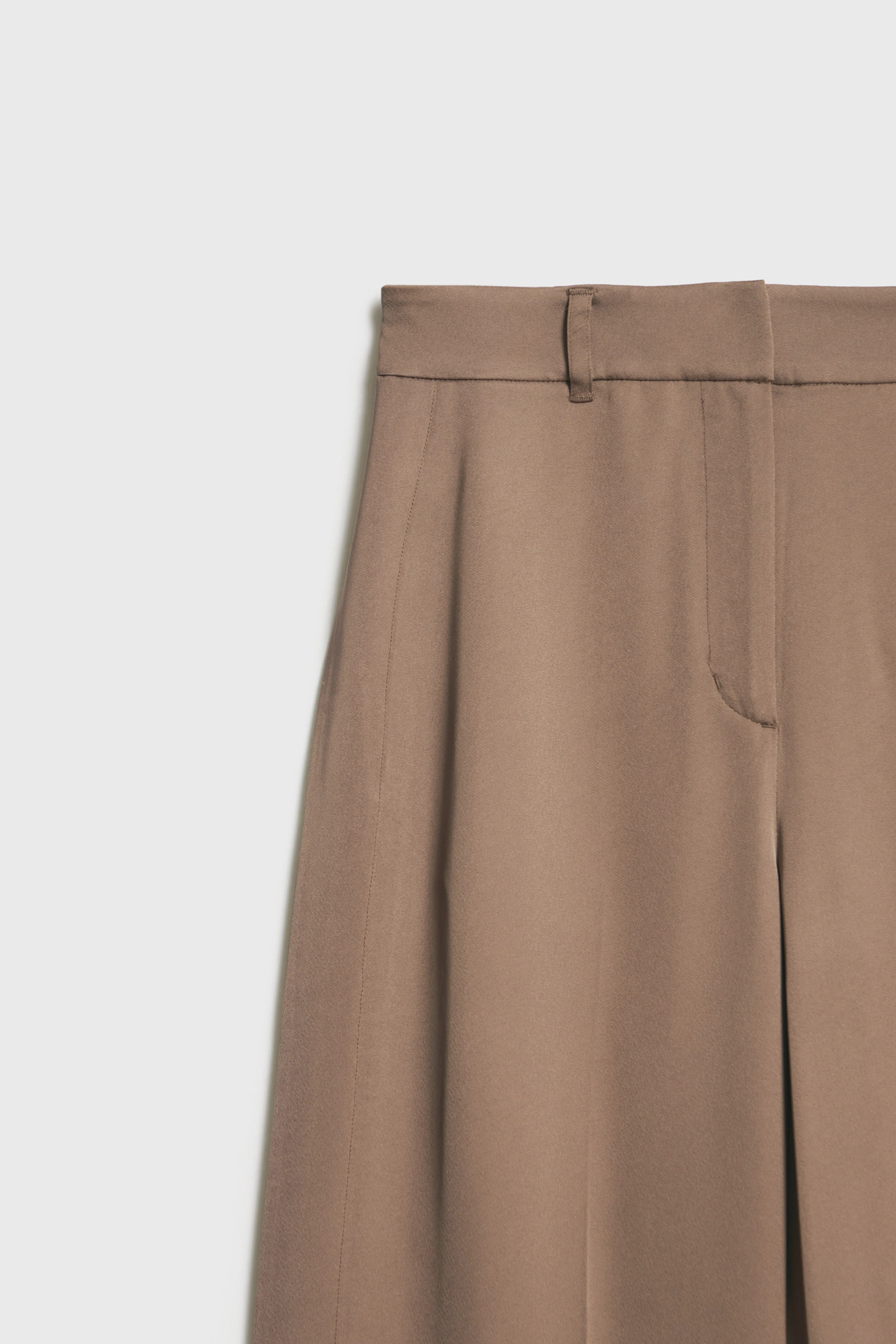 CREASED WIDE-LEG TROUSERS - Image 7