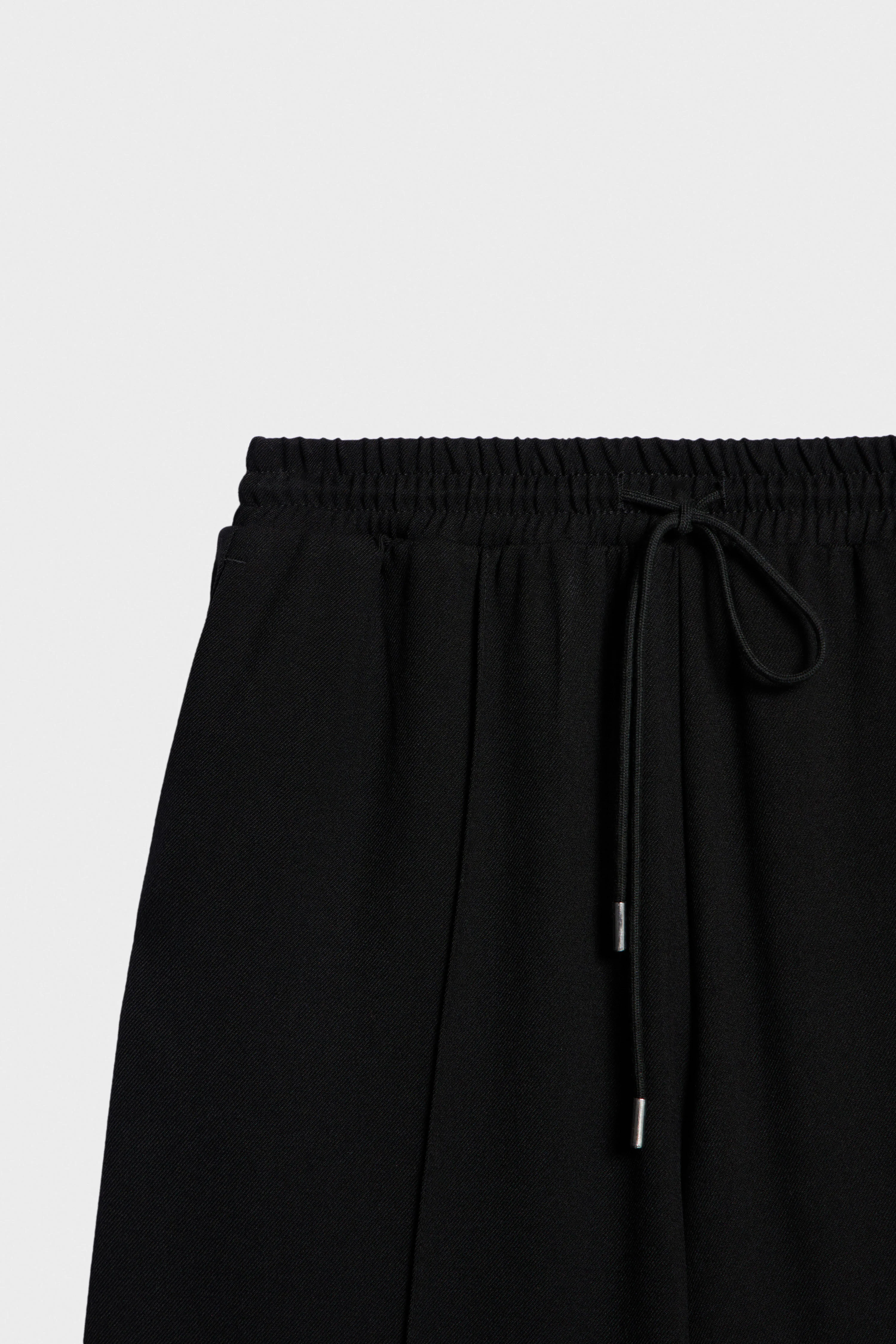 CREASED WIDE-LEG TROUSERS - Image 6