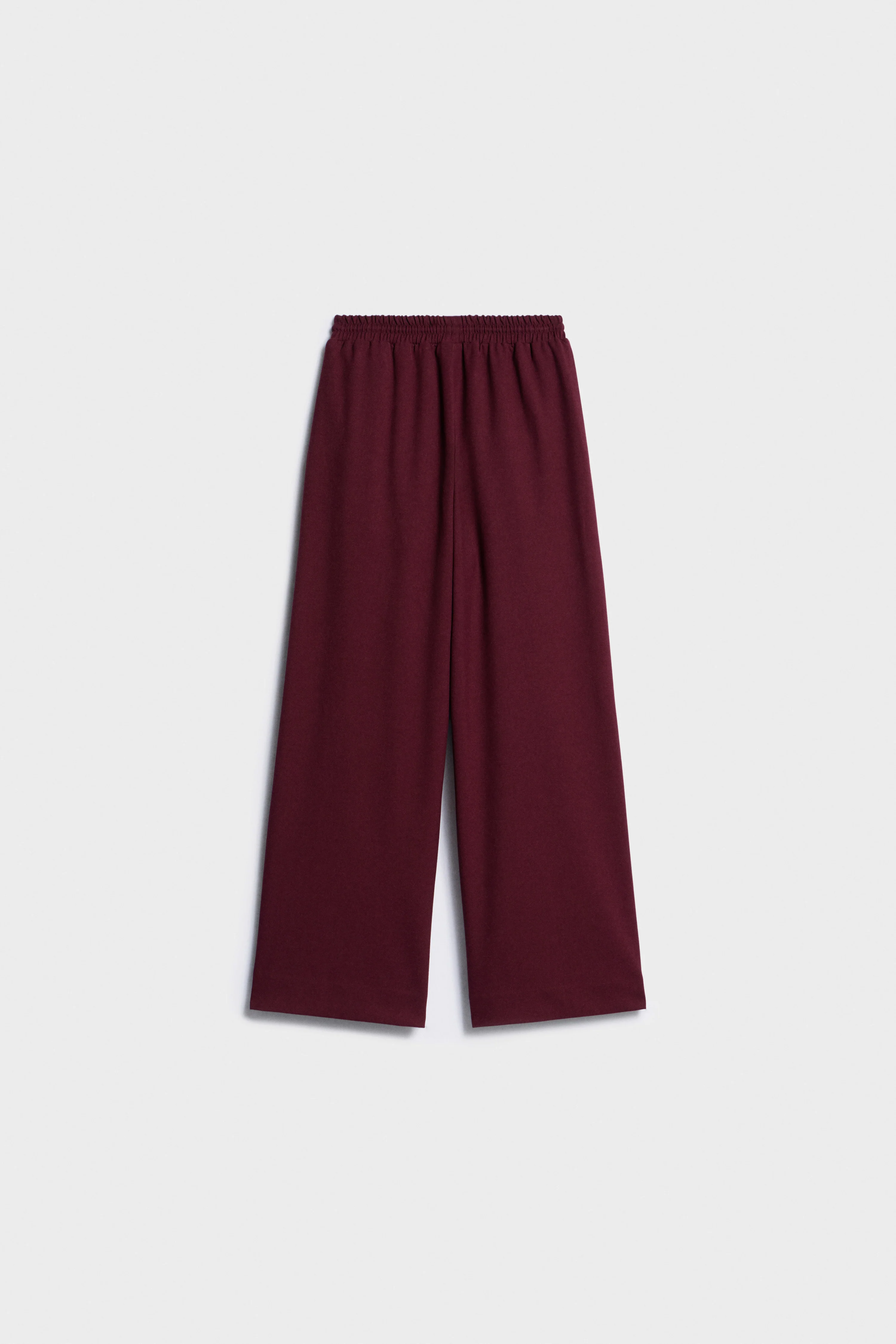 CREASED WIDE-LEG TROUSERS - Image 5