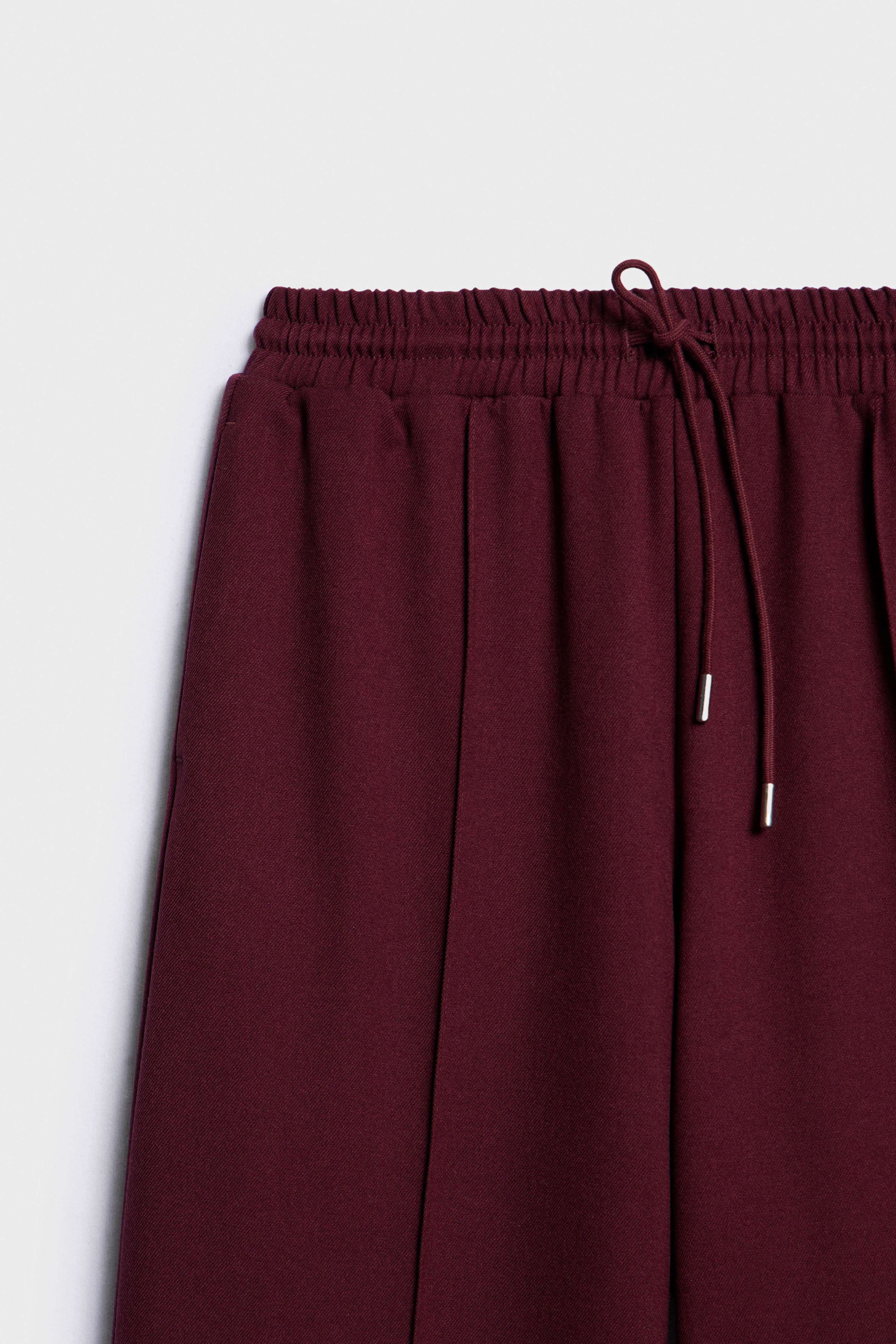 CREASED WIDE-LEG TROUSERS - Image 6