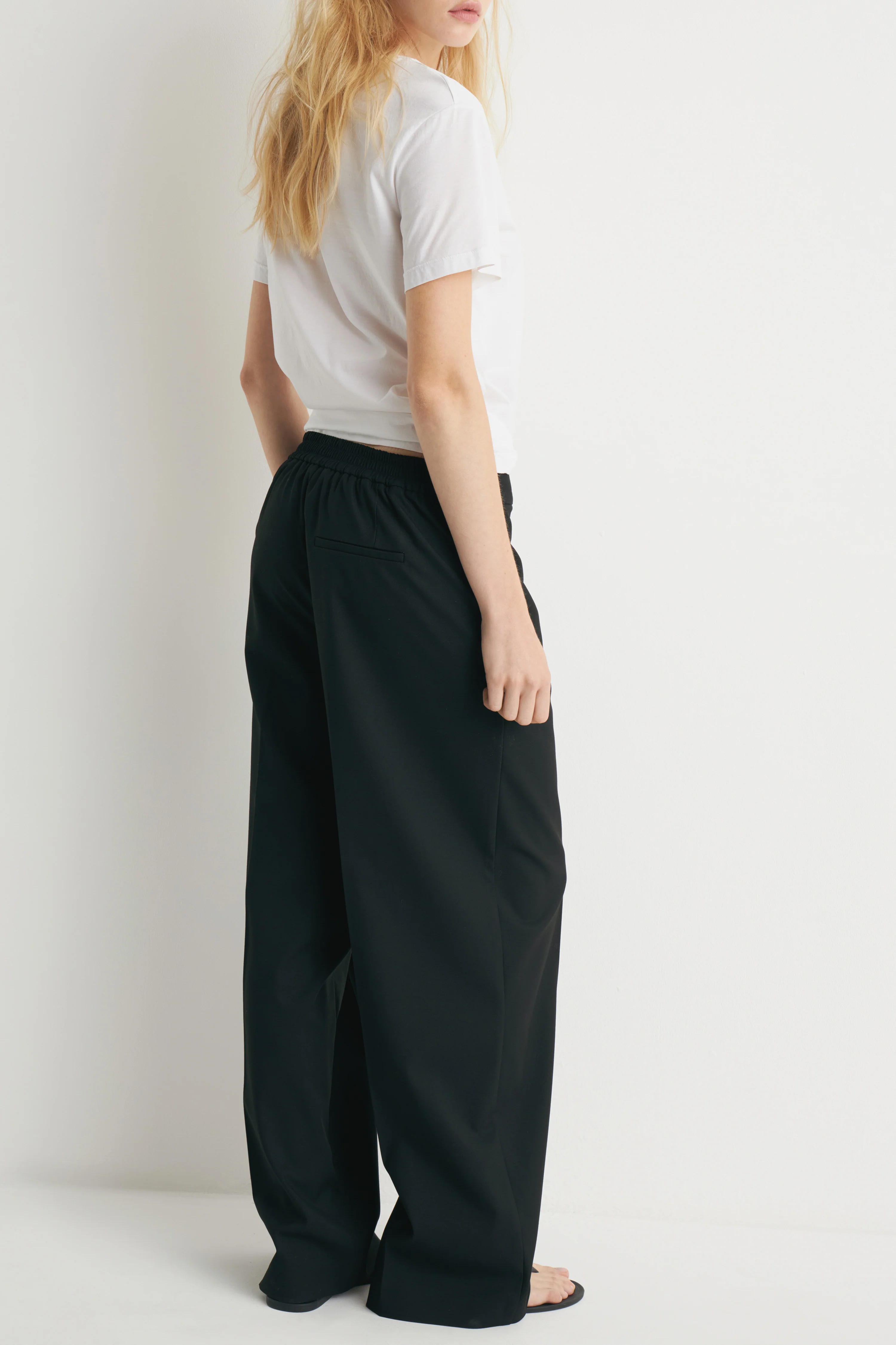 CREASED WIDE TROUSERS - Image 4