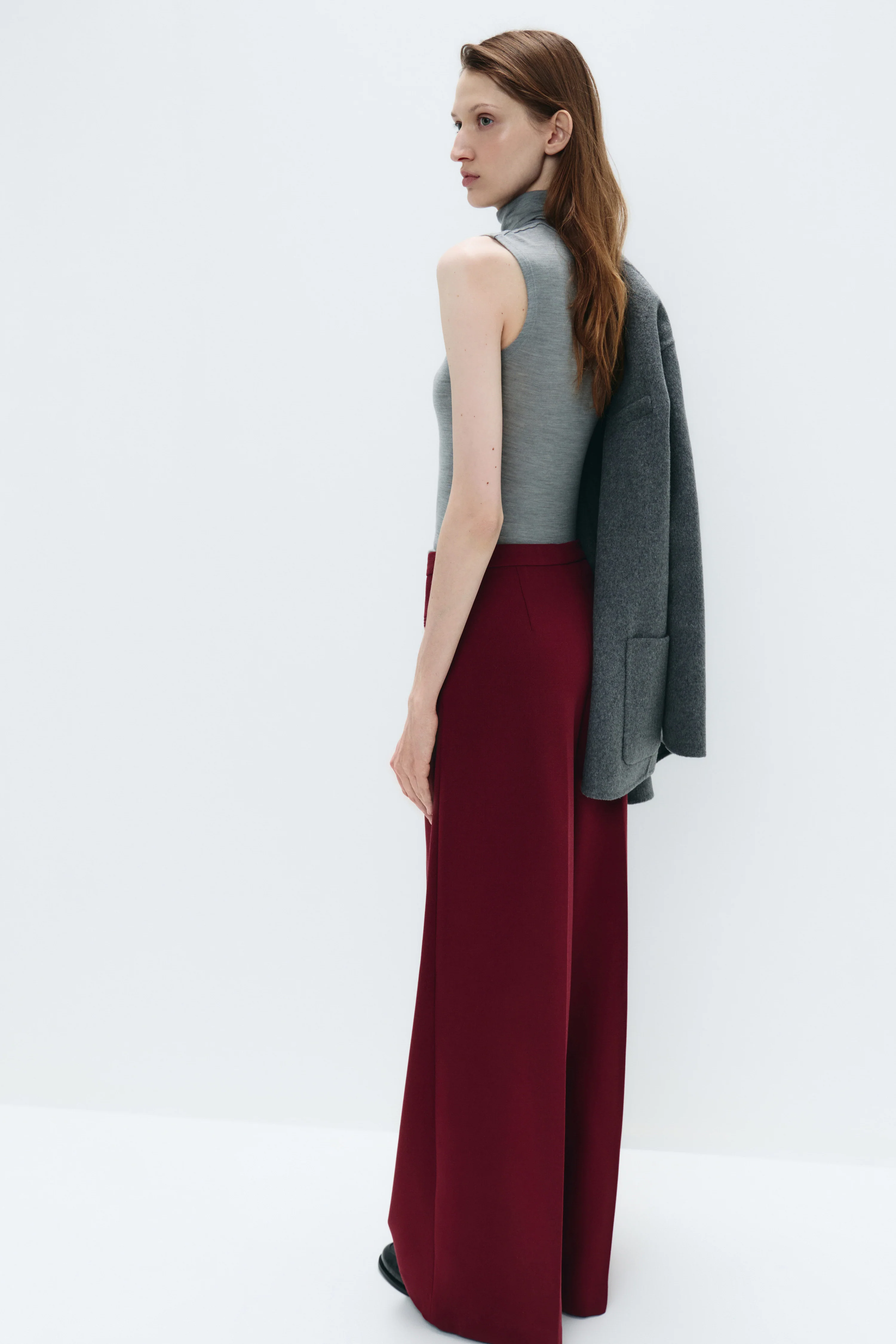 CREASED WIDE TROUSERS - Image 4