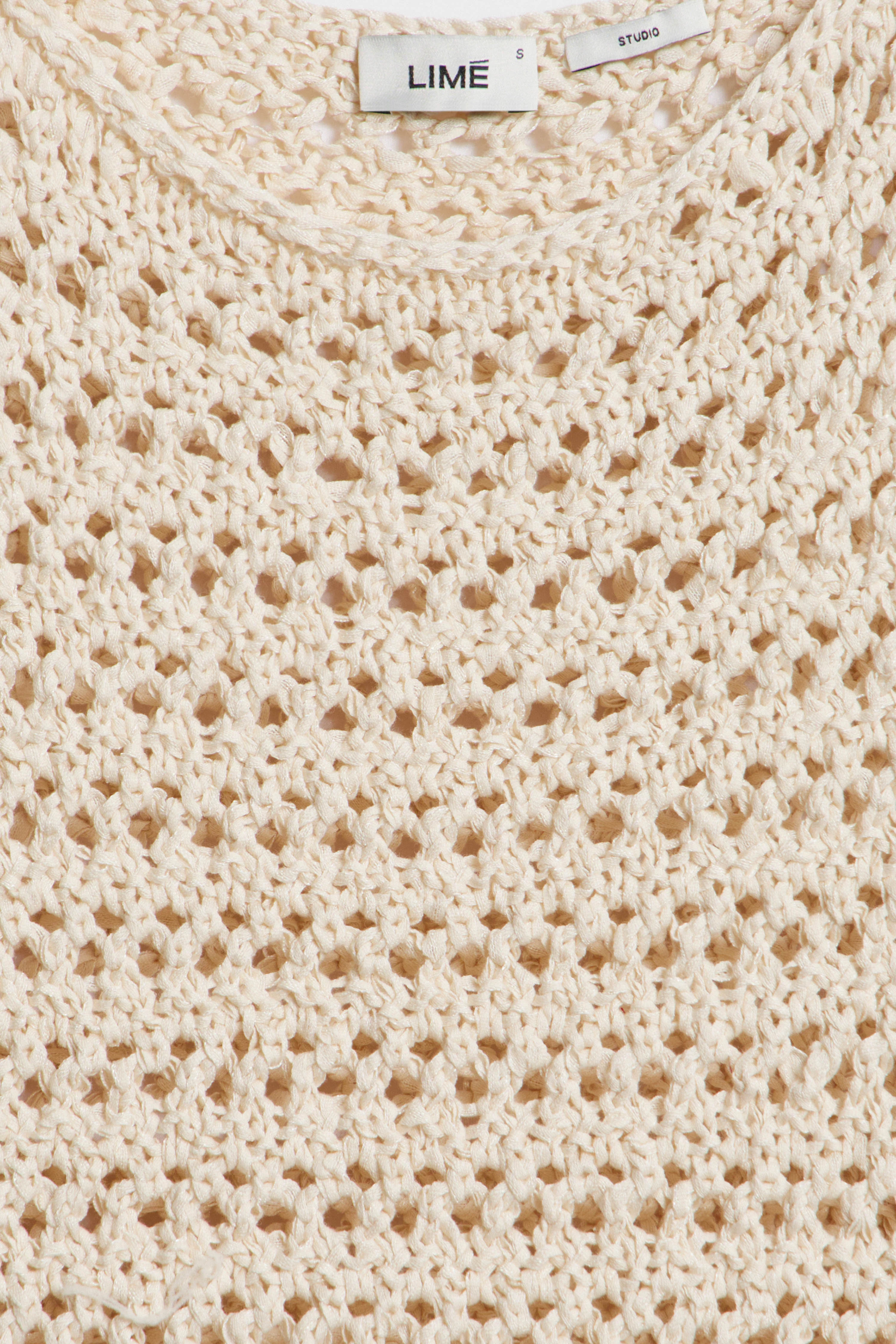 CROCHET-LOOK COTTON TOP - Image 6