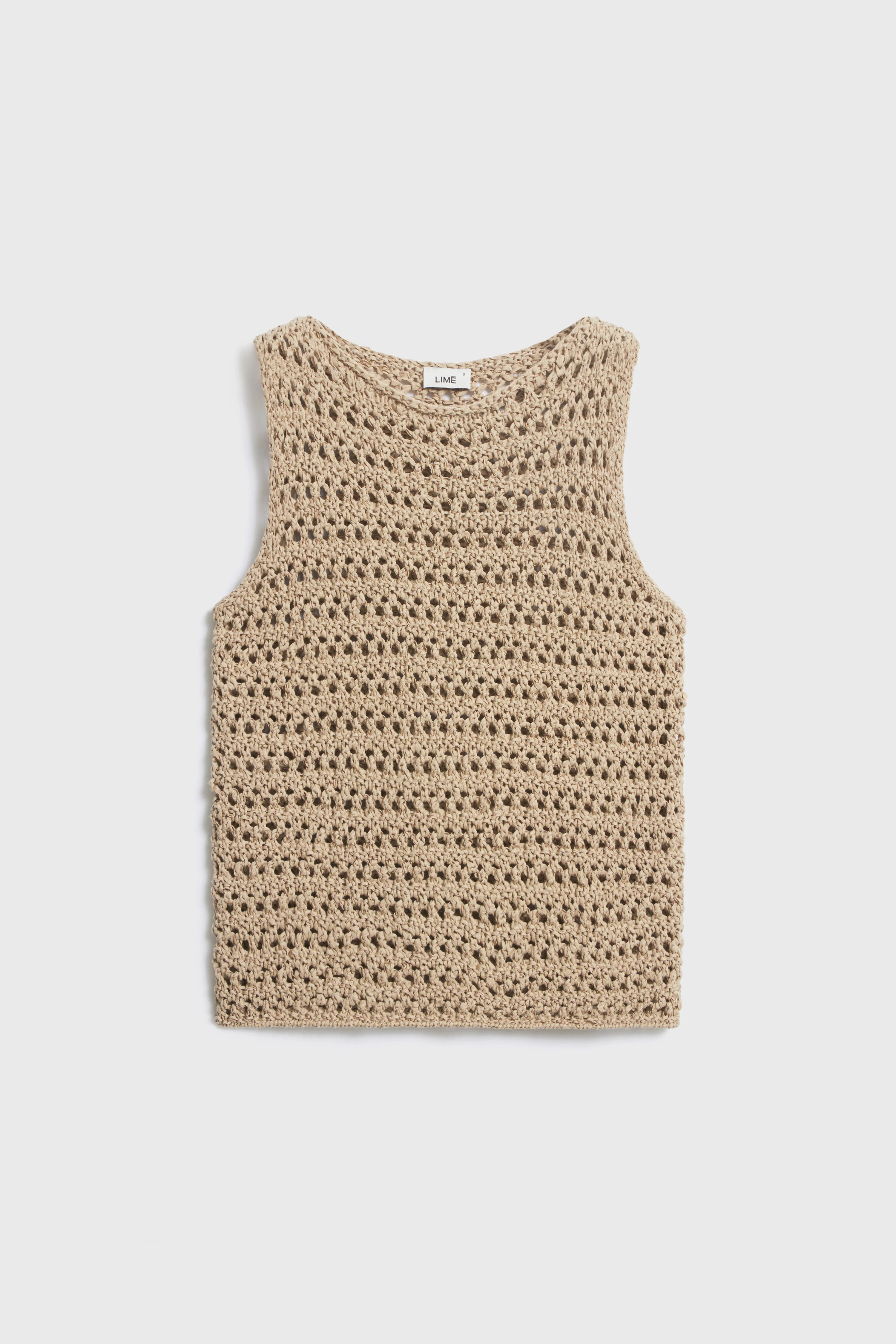 CROCHET-LOOK COTTON TOP - Image 6