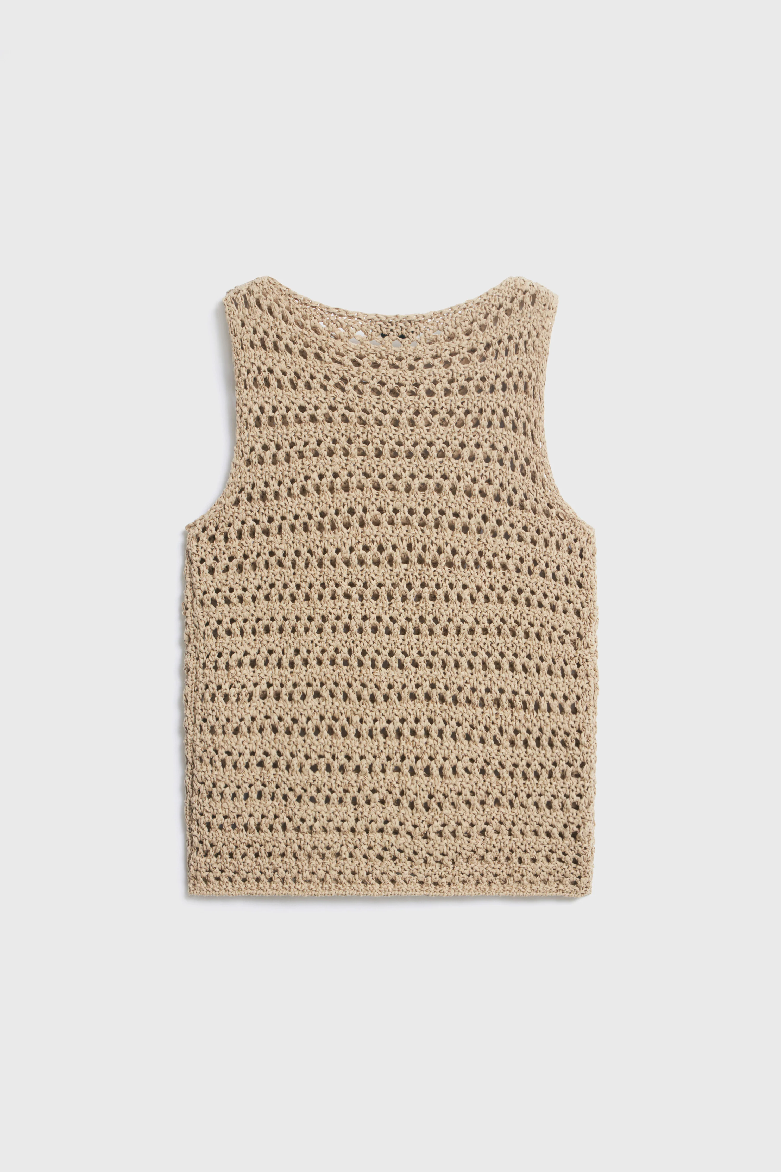 CROCHET-LOOK COTTON TOP - Image 7