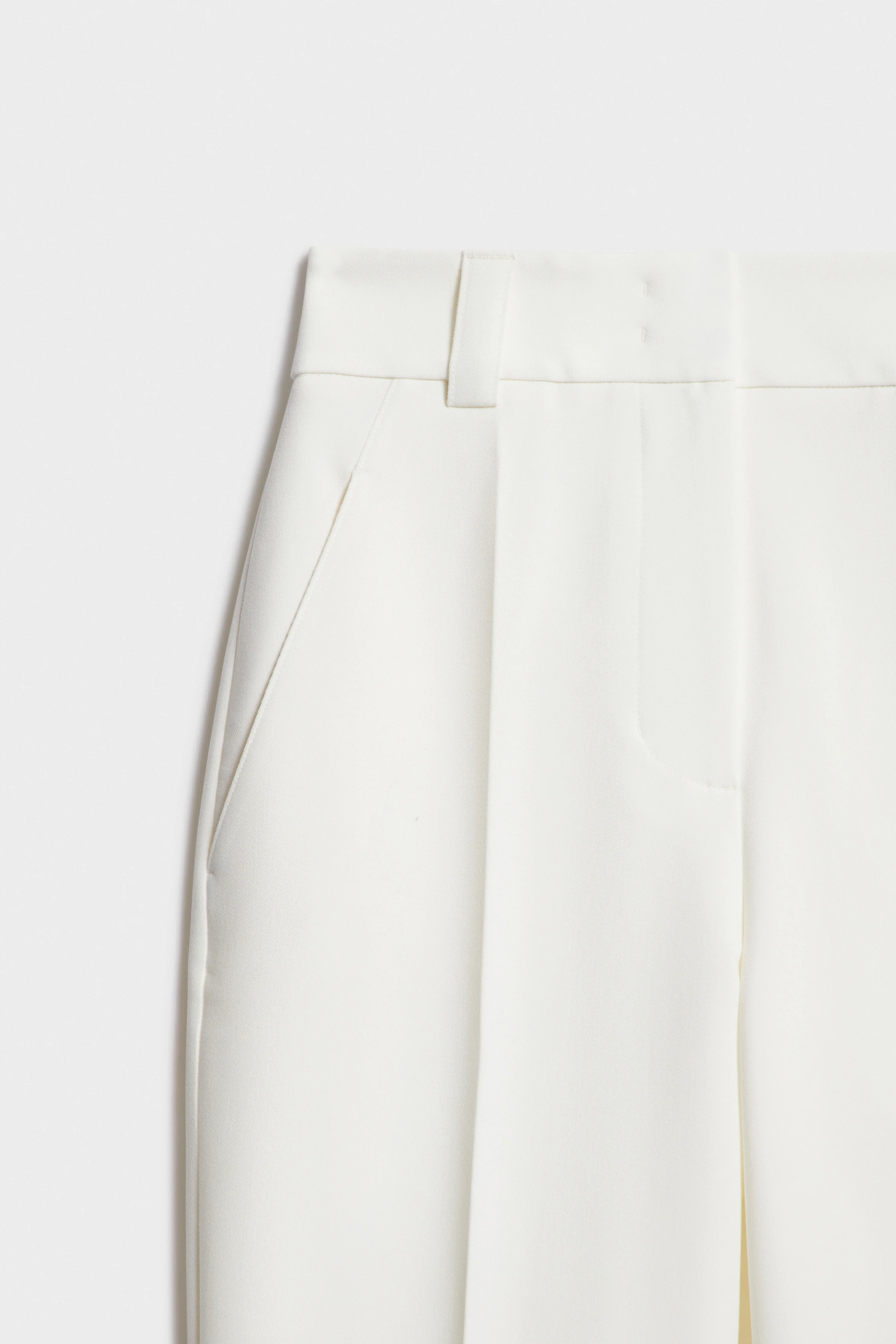 CROPPED CARROT FIT TROUSERS WITH DARTS - Image 6