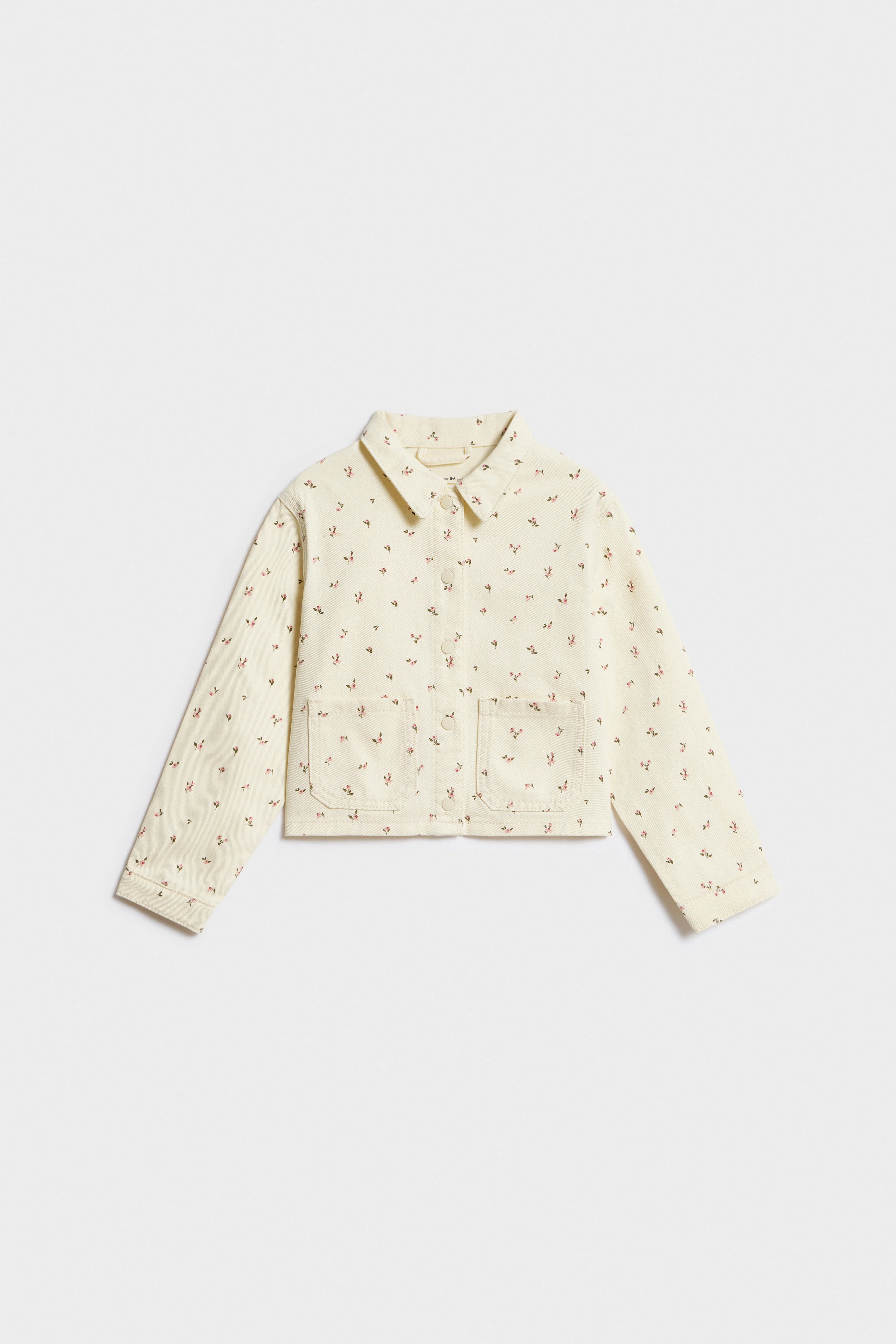 CROPPED DENIM JACKET - Image 3