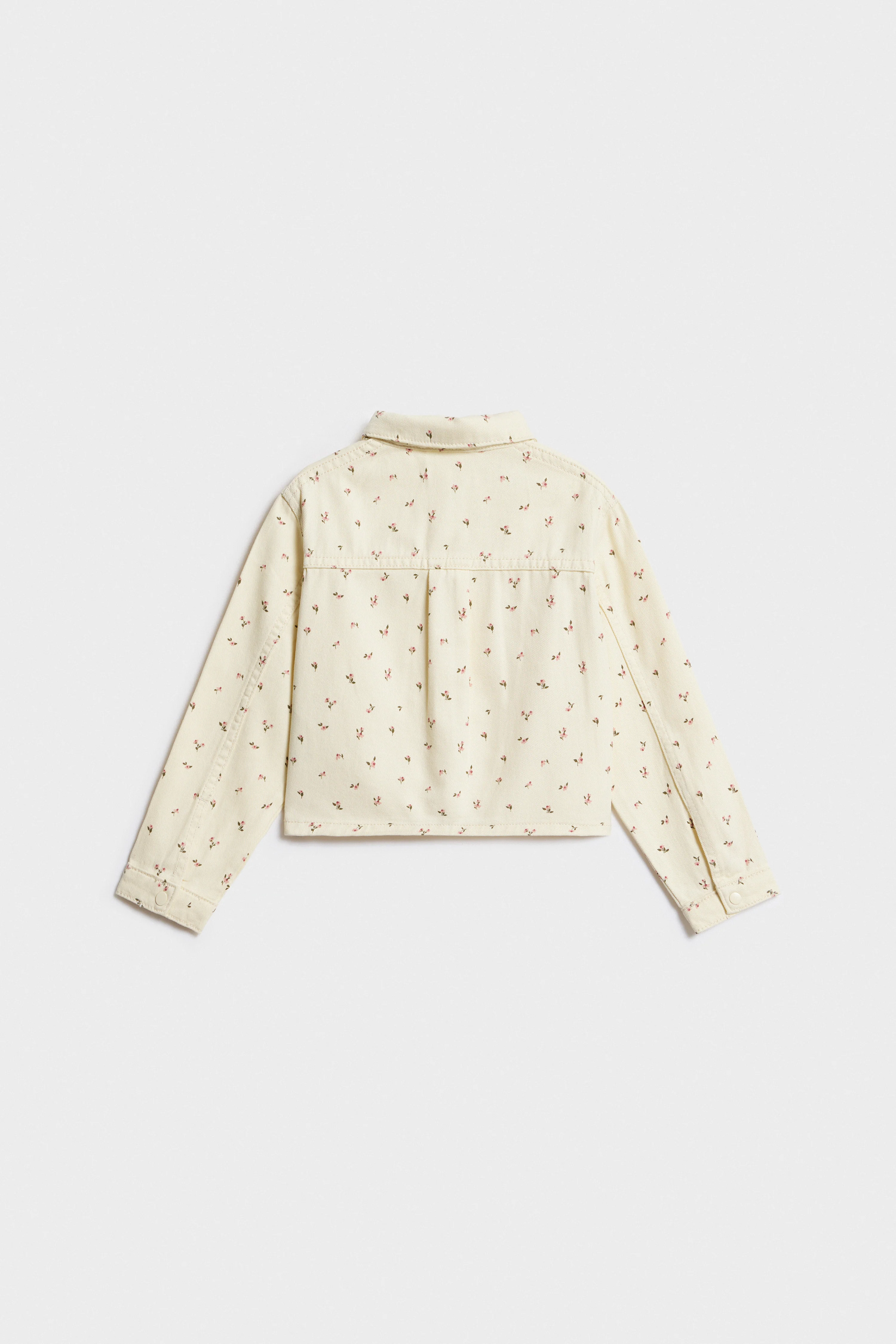 CROPPED DENIM JACKET - Image 4