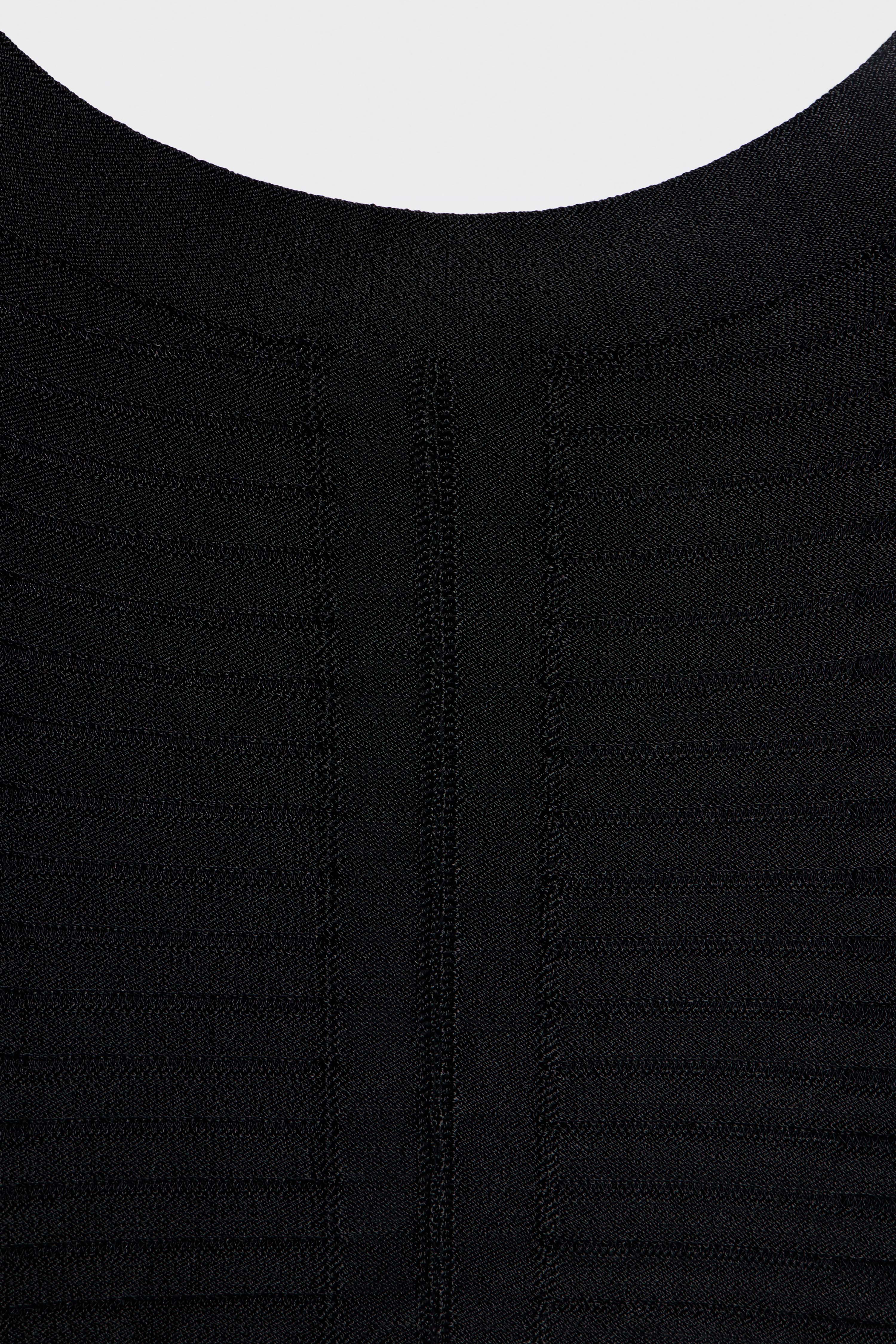 CROPPED RIB-KNIT TOP - Image 7