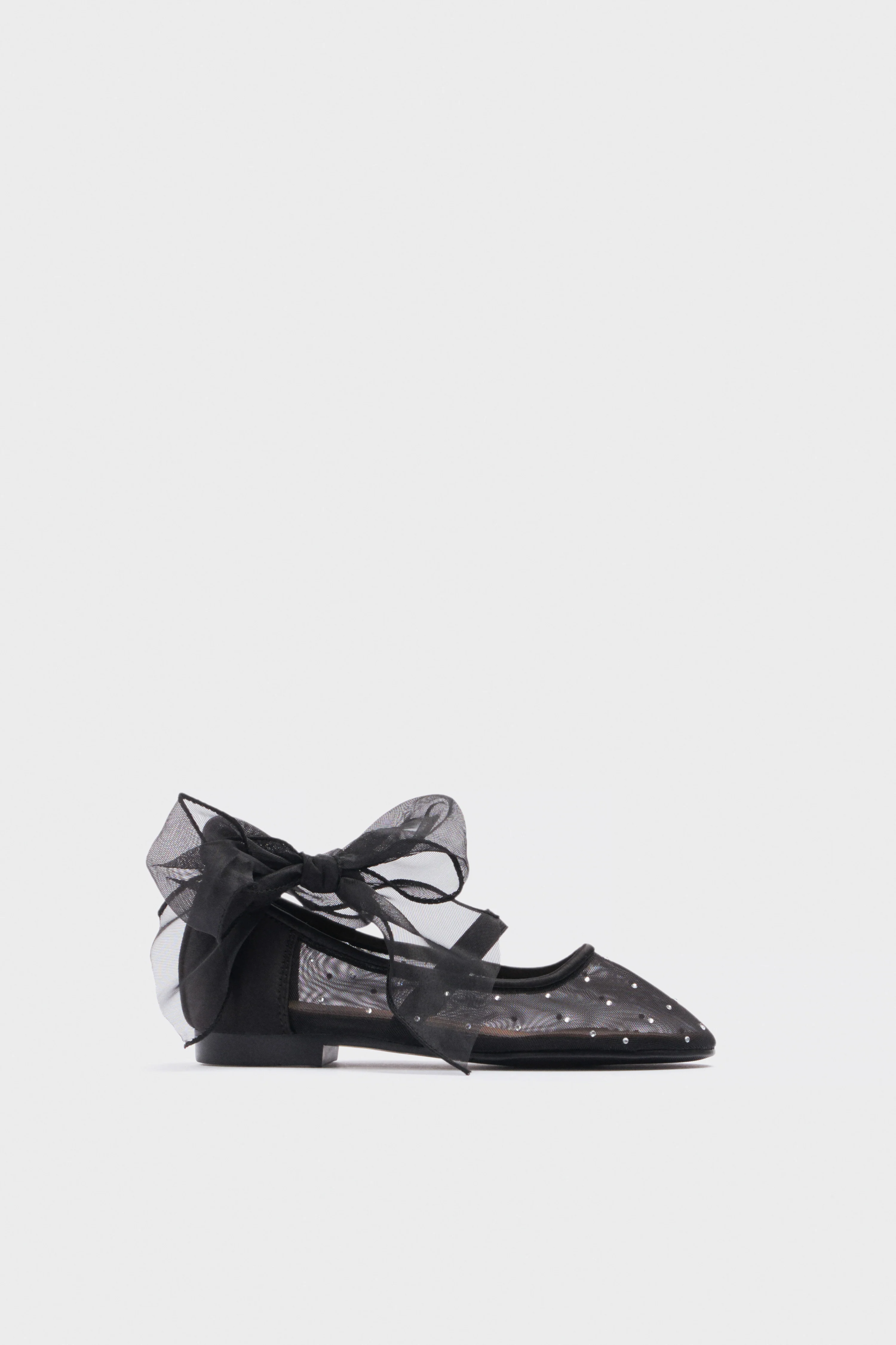 CRYSTAL-EMBELLISHED BALLET FLATS - Image 4