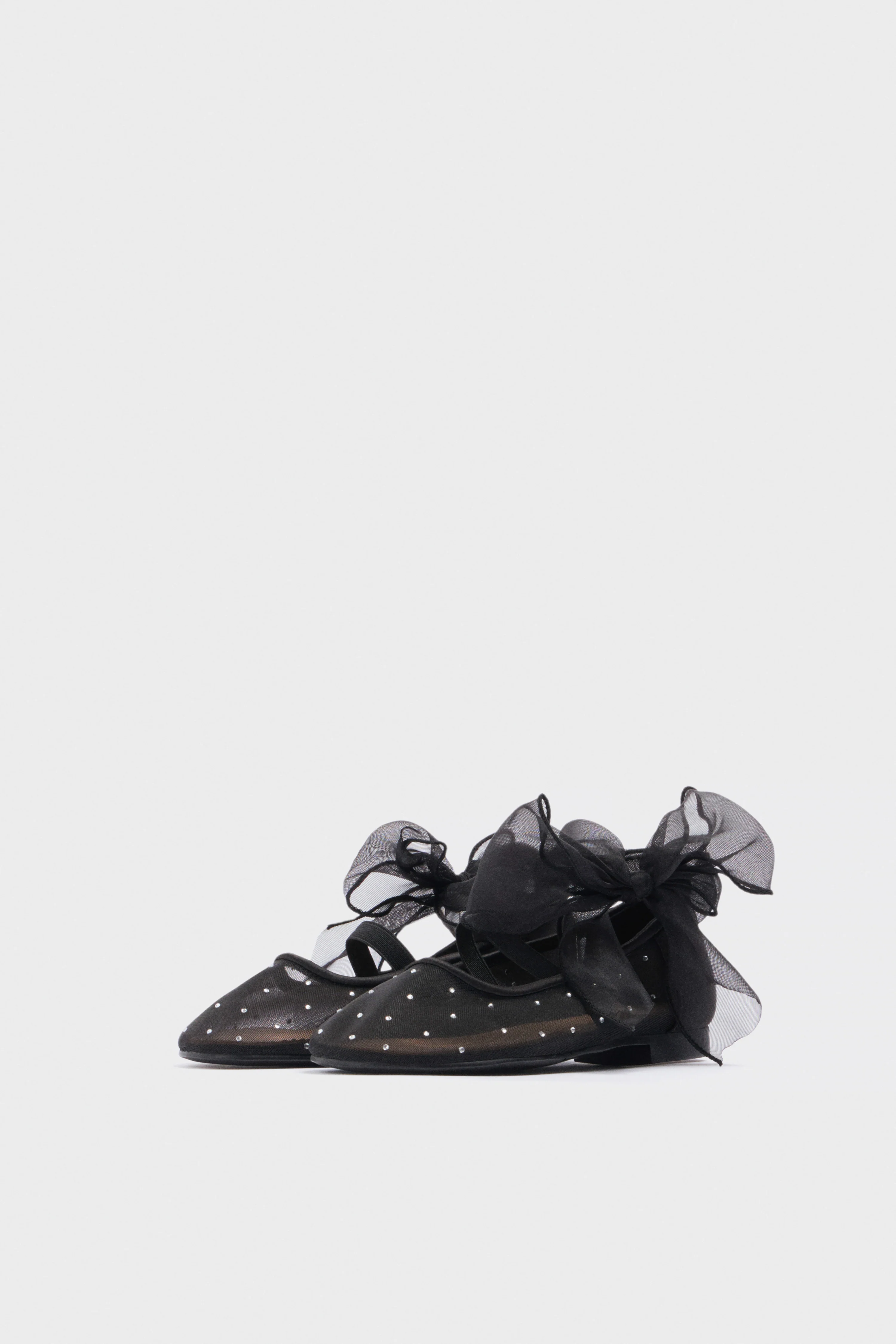CRYSTAL-EMBELLISHED BALLET FLATS - Image 5