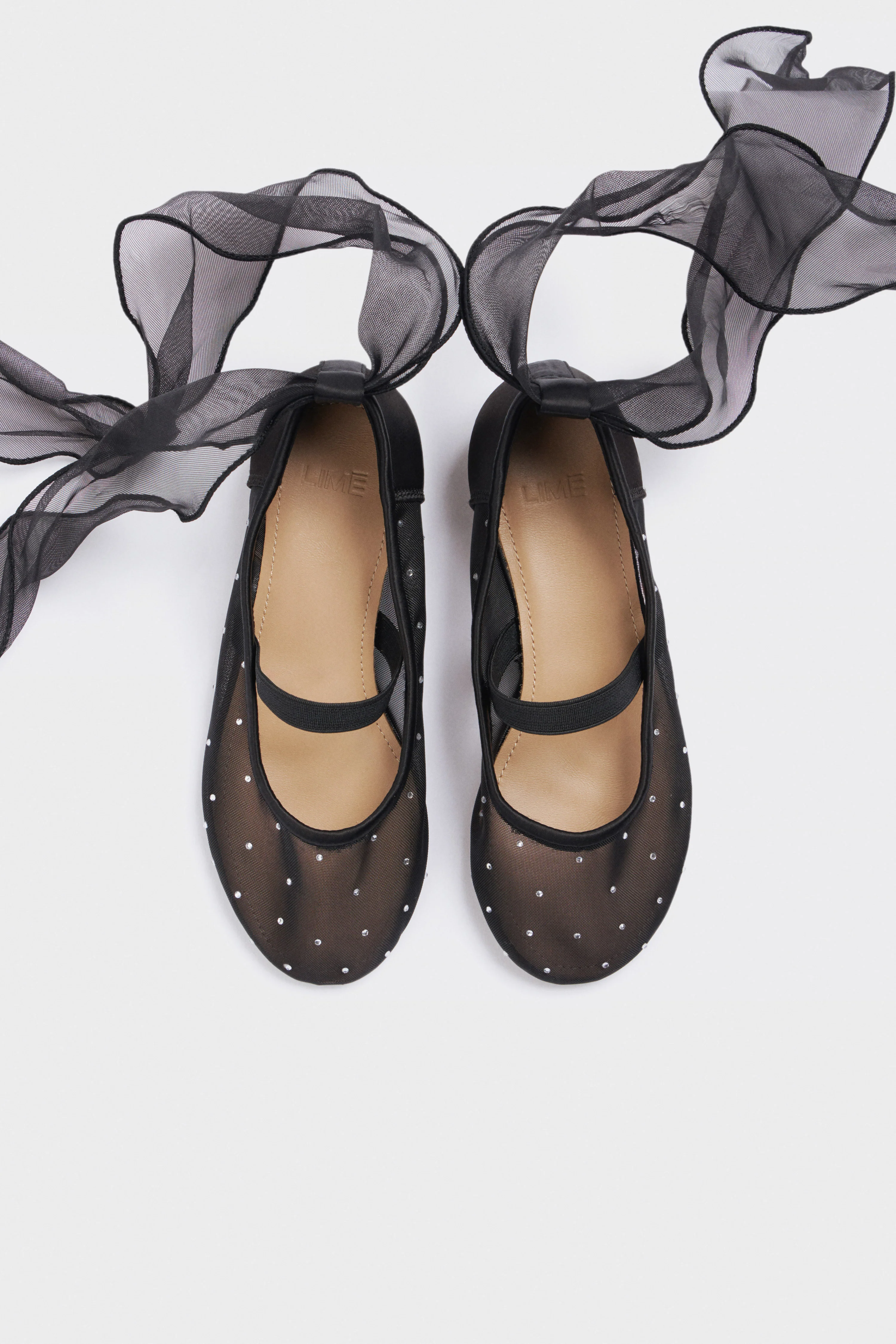 CRYSTAL-EMBELLISHED BALLET FLATS - Image 8