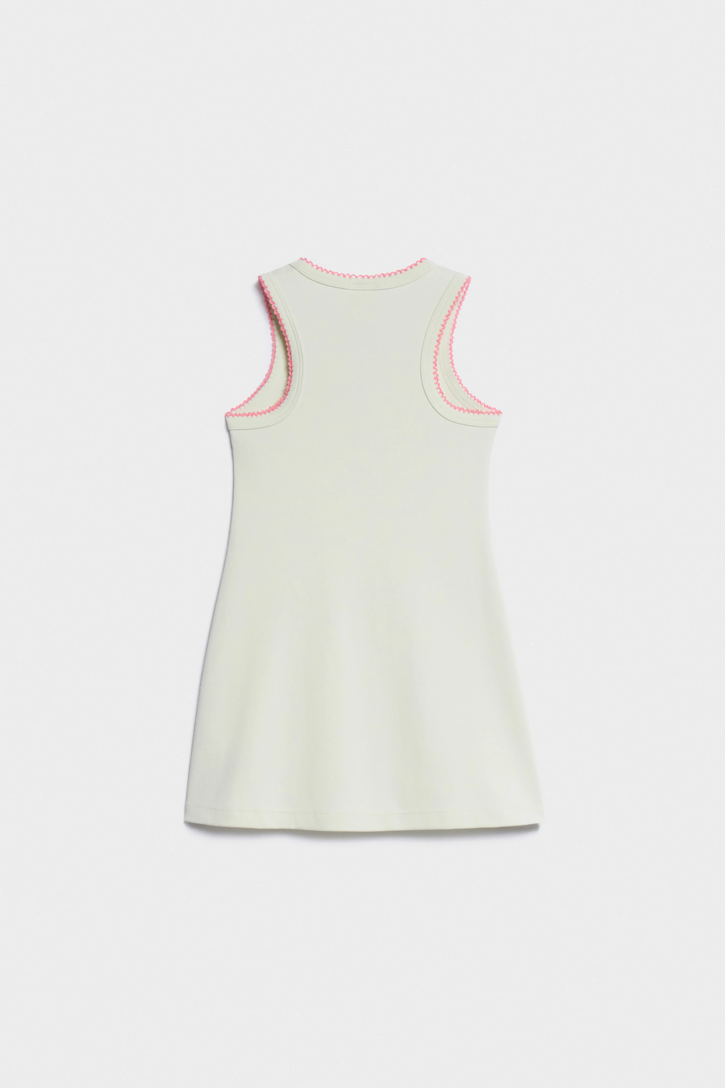CUT-OUT DETAIL COTTON DRESS - Image 5