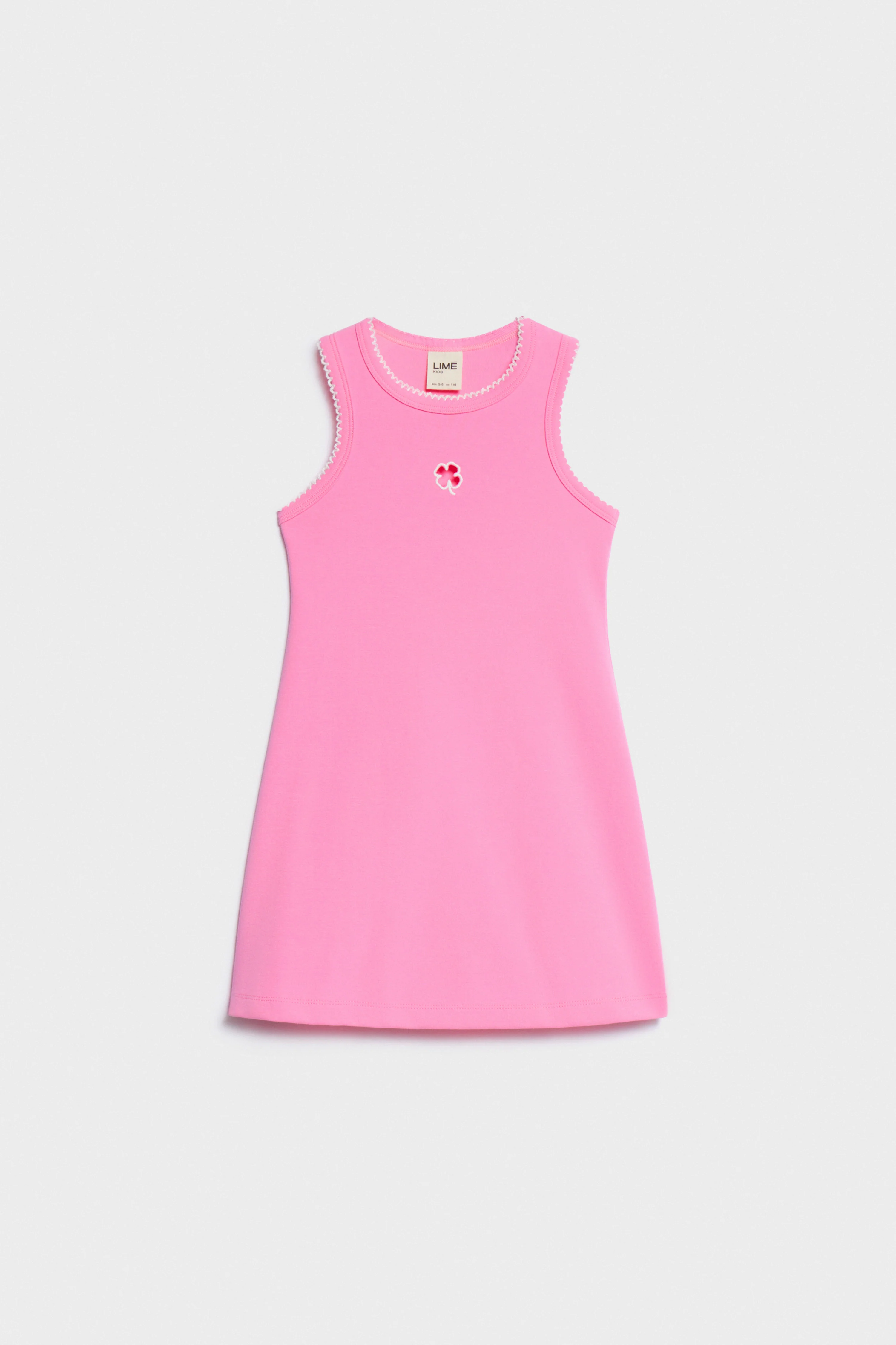 CUT-OUT DETAIL COTTON DRESS - Image 5