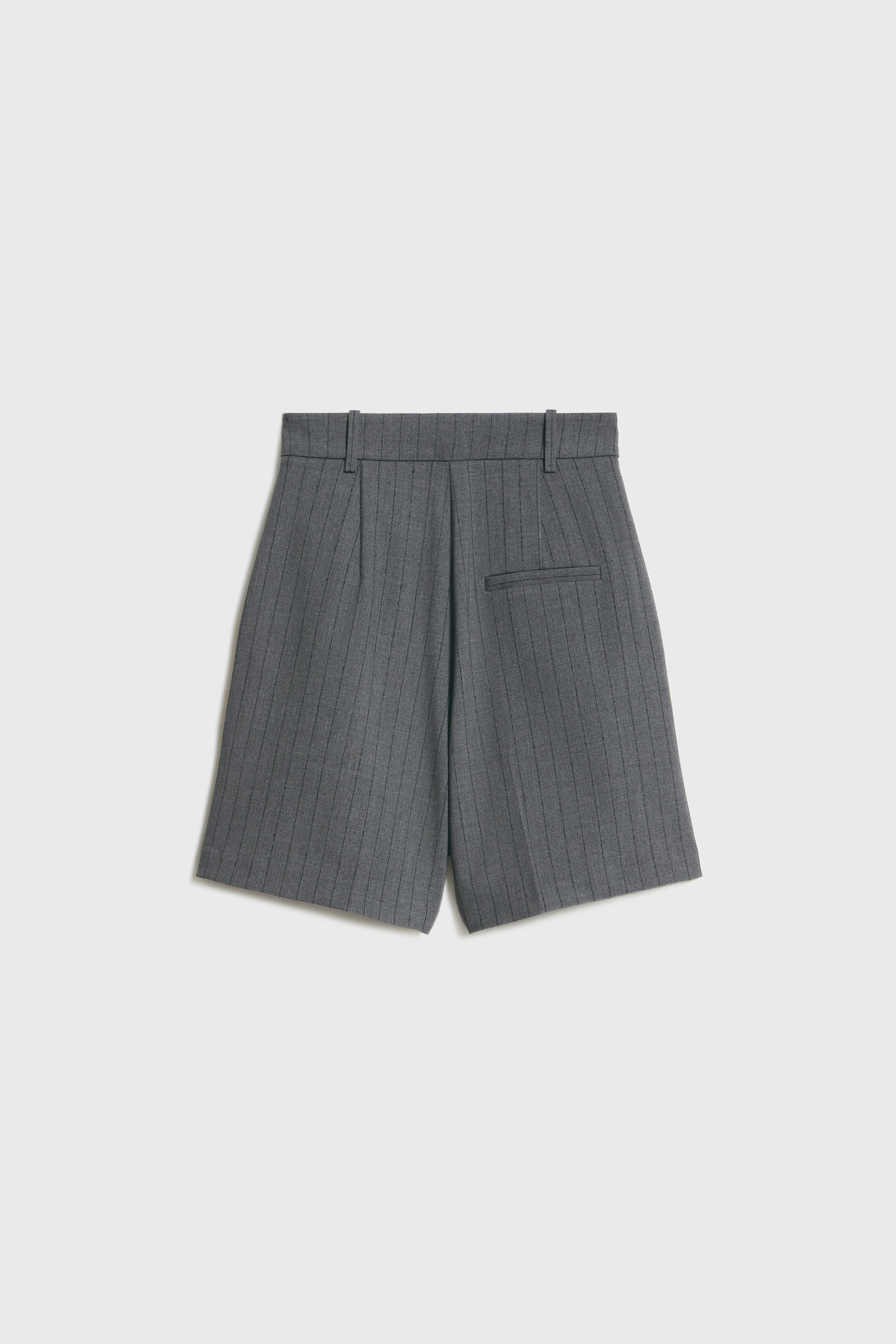 DARTED BERMUDA SHORTS - Image 5