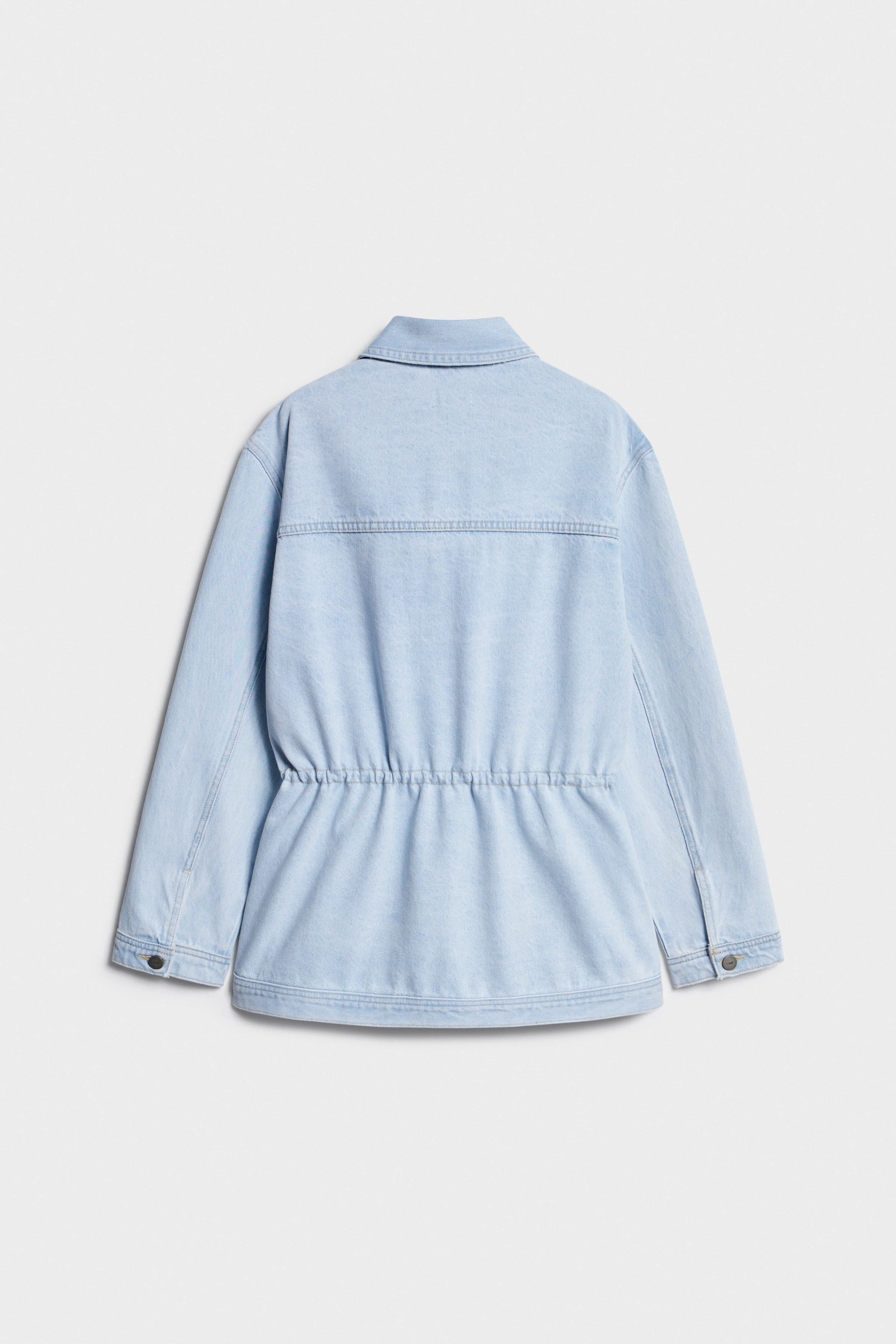 DENIM CARGO JACKET - Image 5