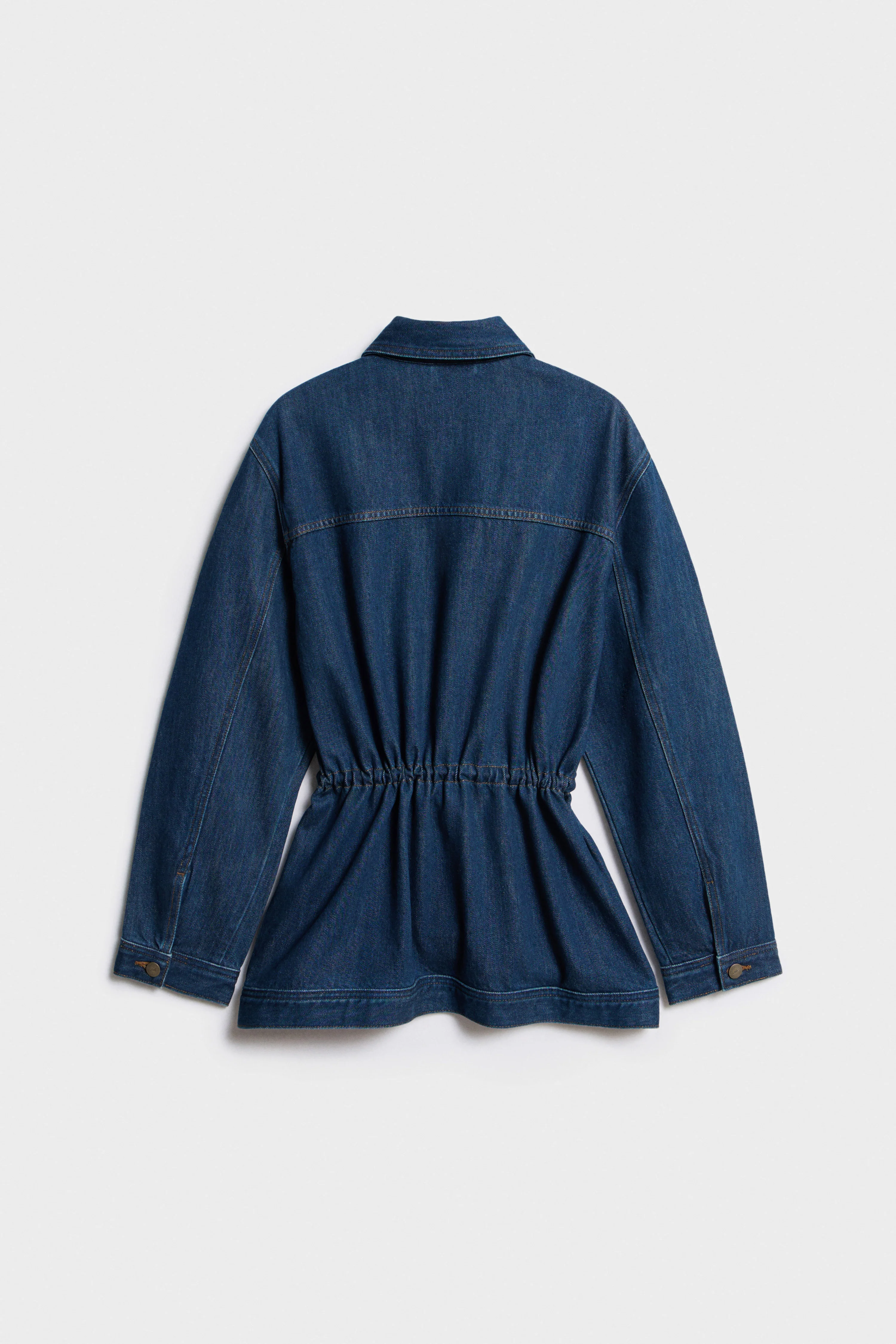 DENIM CARGO JACKET - Image 5