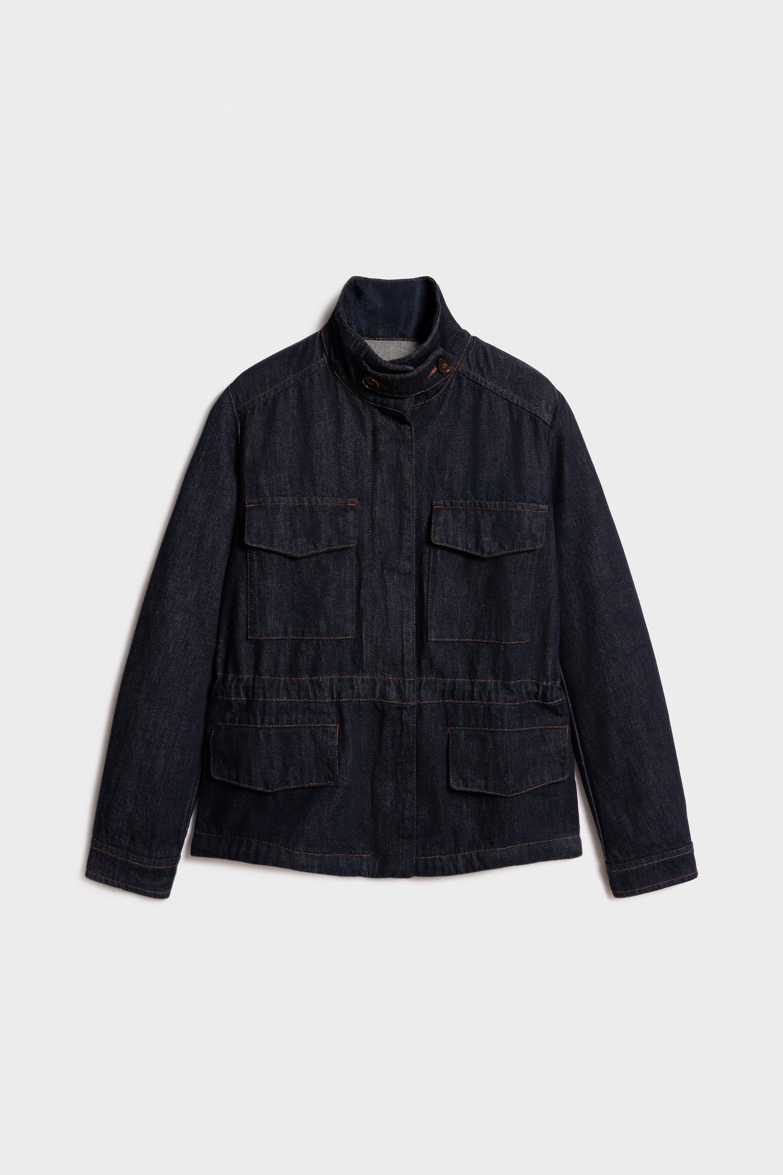 DENIM CARGO JACKET - Image 6