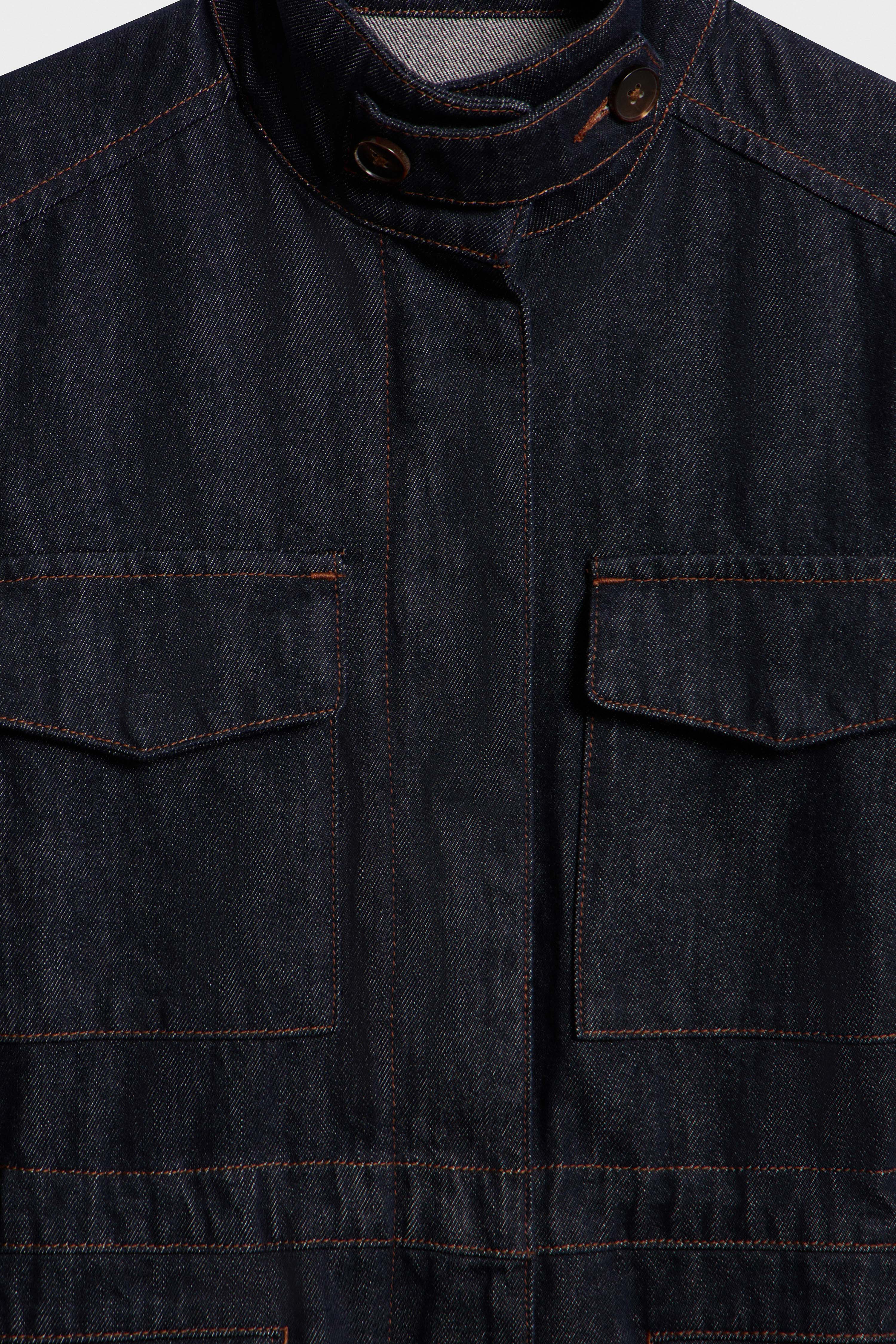 DENIM CARGO JACKET - Image 8