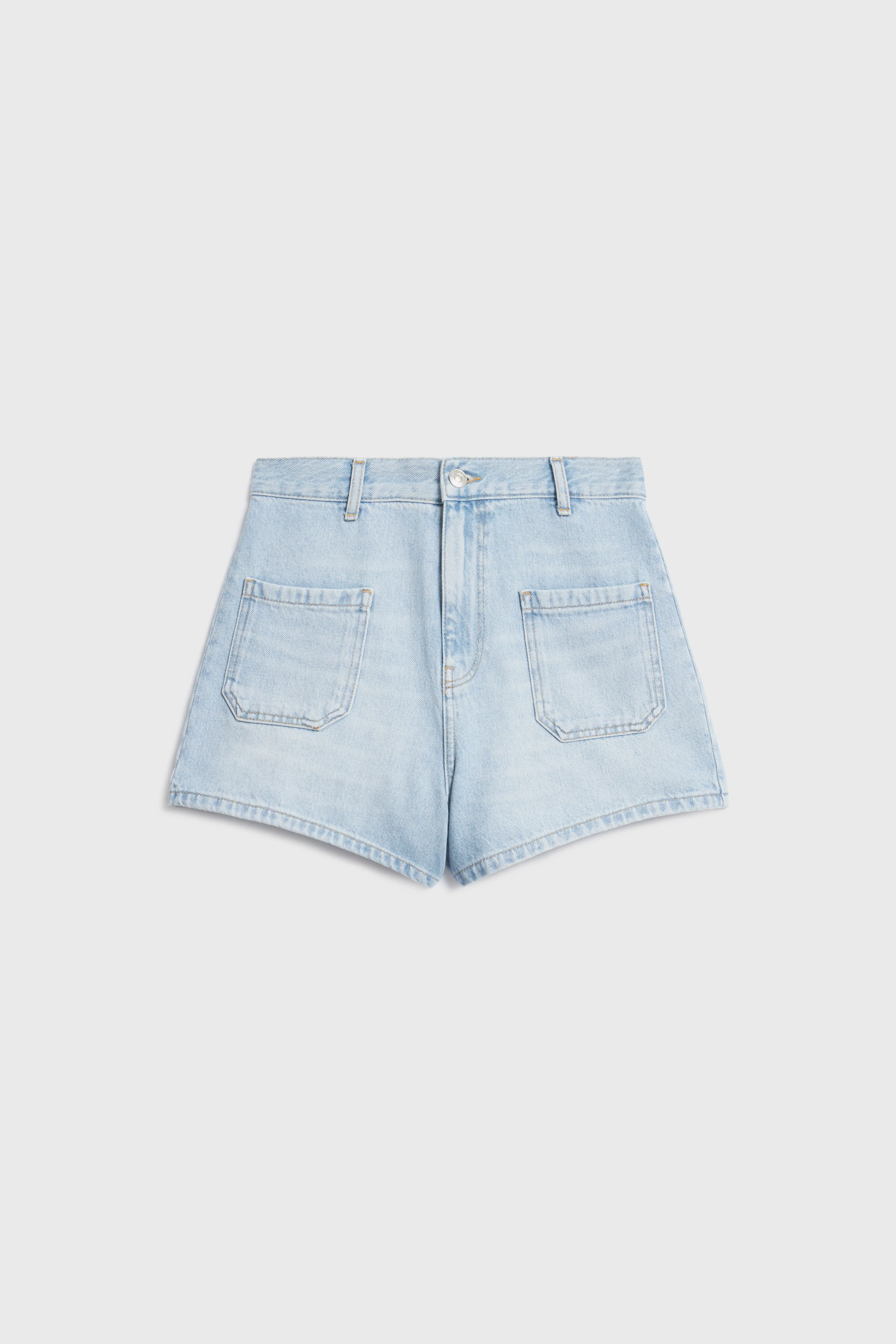 DENIM MINI SHORTS - Image 6