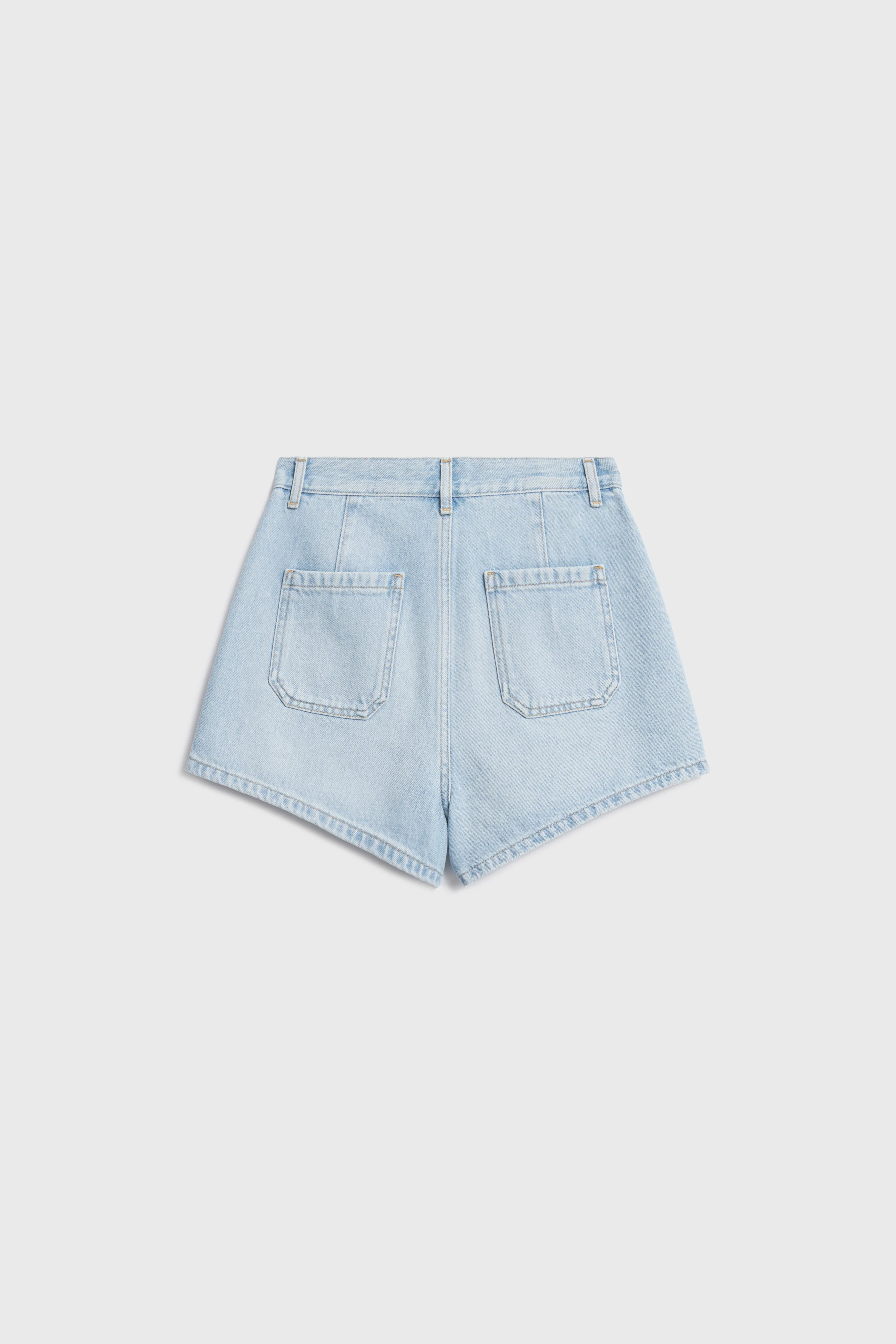 DENIM MINI SHORTS - Image 7