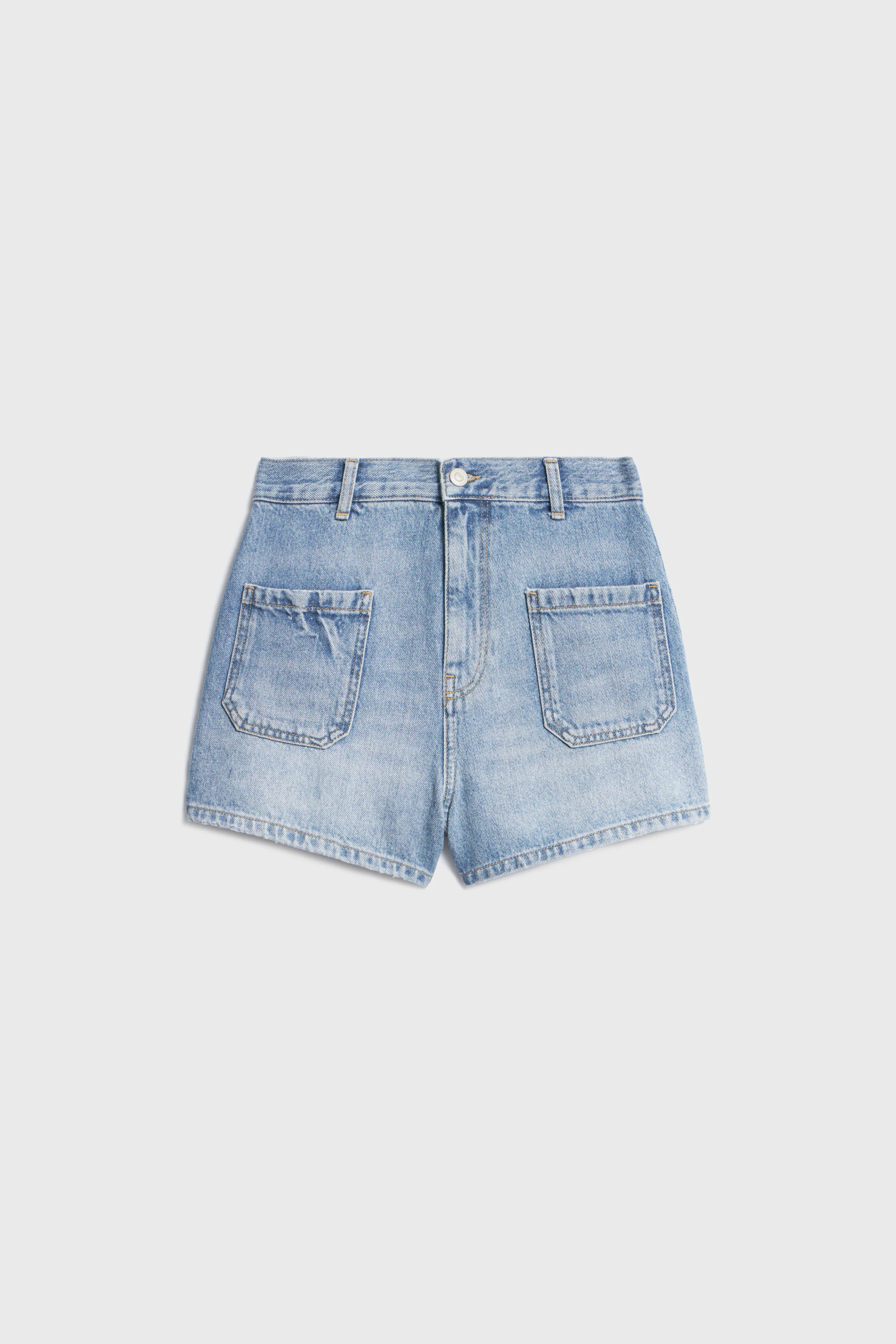 DENIM MINI SHORTS - Image 6
