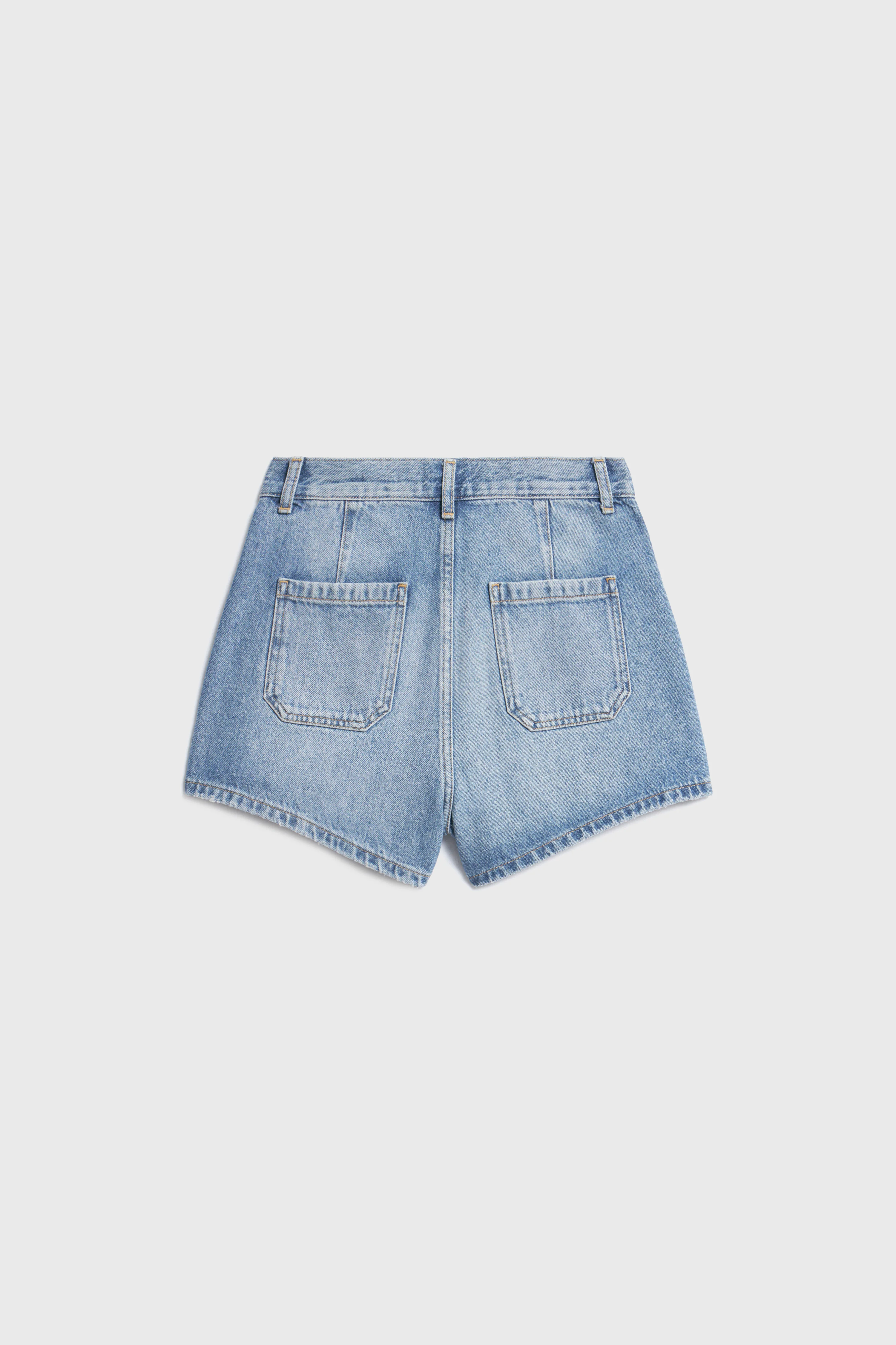 DENIM MINI SHORTS - Image 7