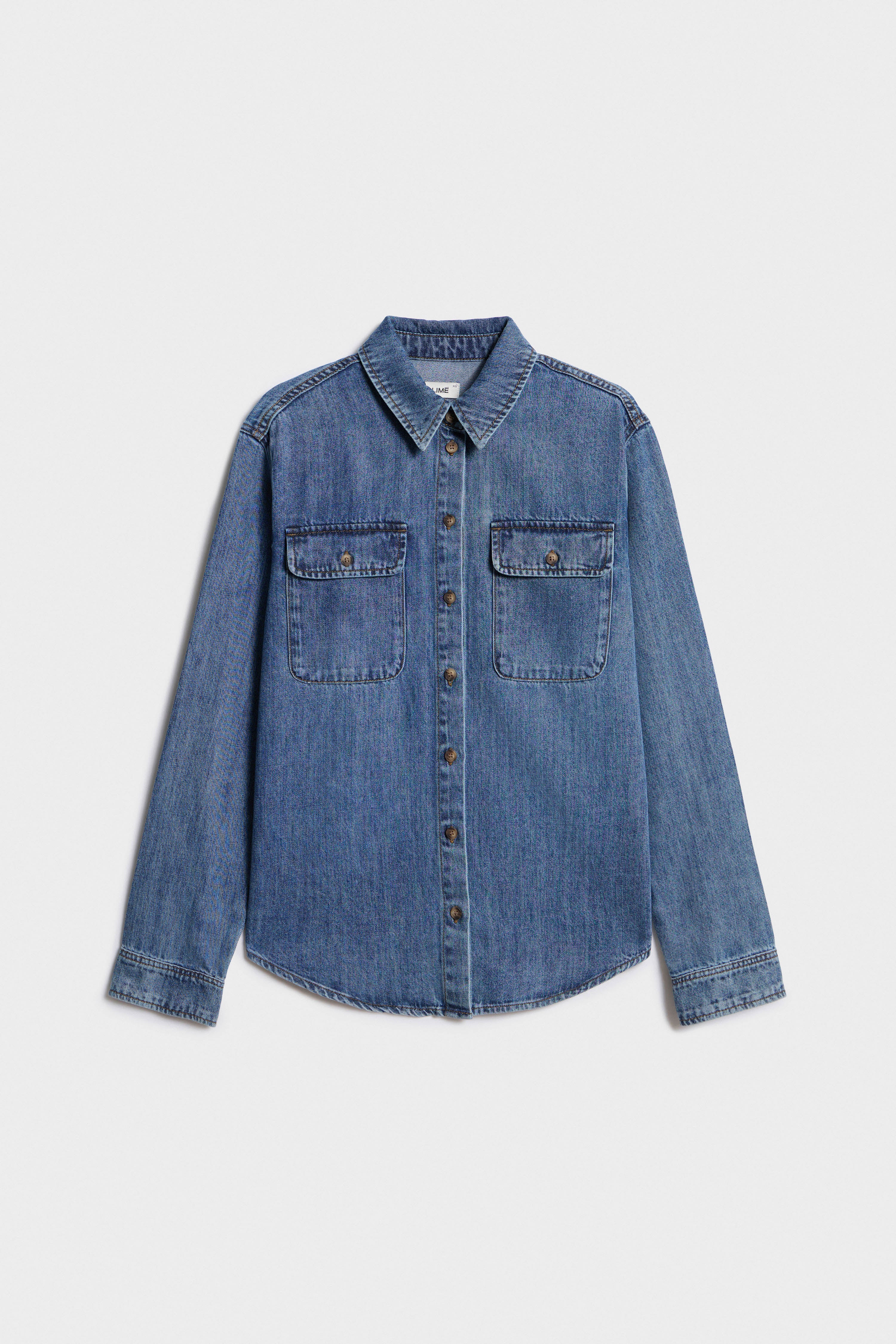 LYOCELL-HEMP DENIM SHIRT - Image 6